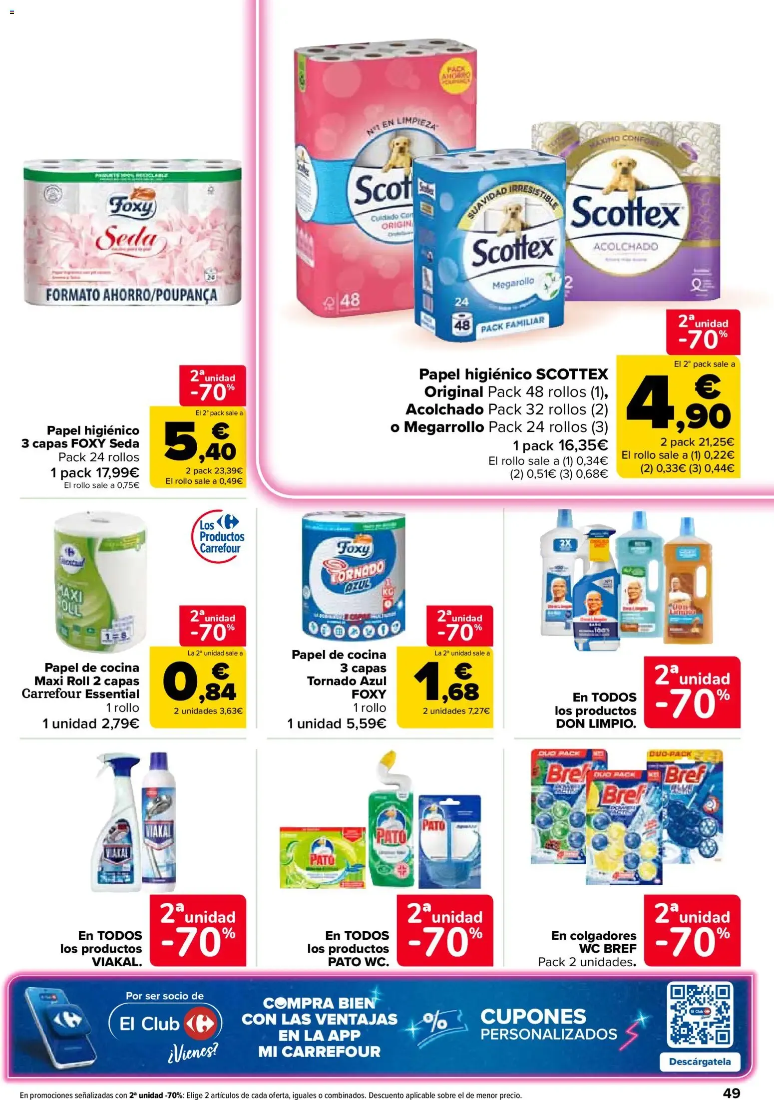 Catálogo de Carrefour: 2ª Unidad al -70% 28 de julio al 10 de agosto 2026 - Página 54