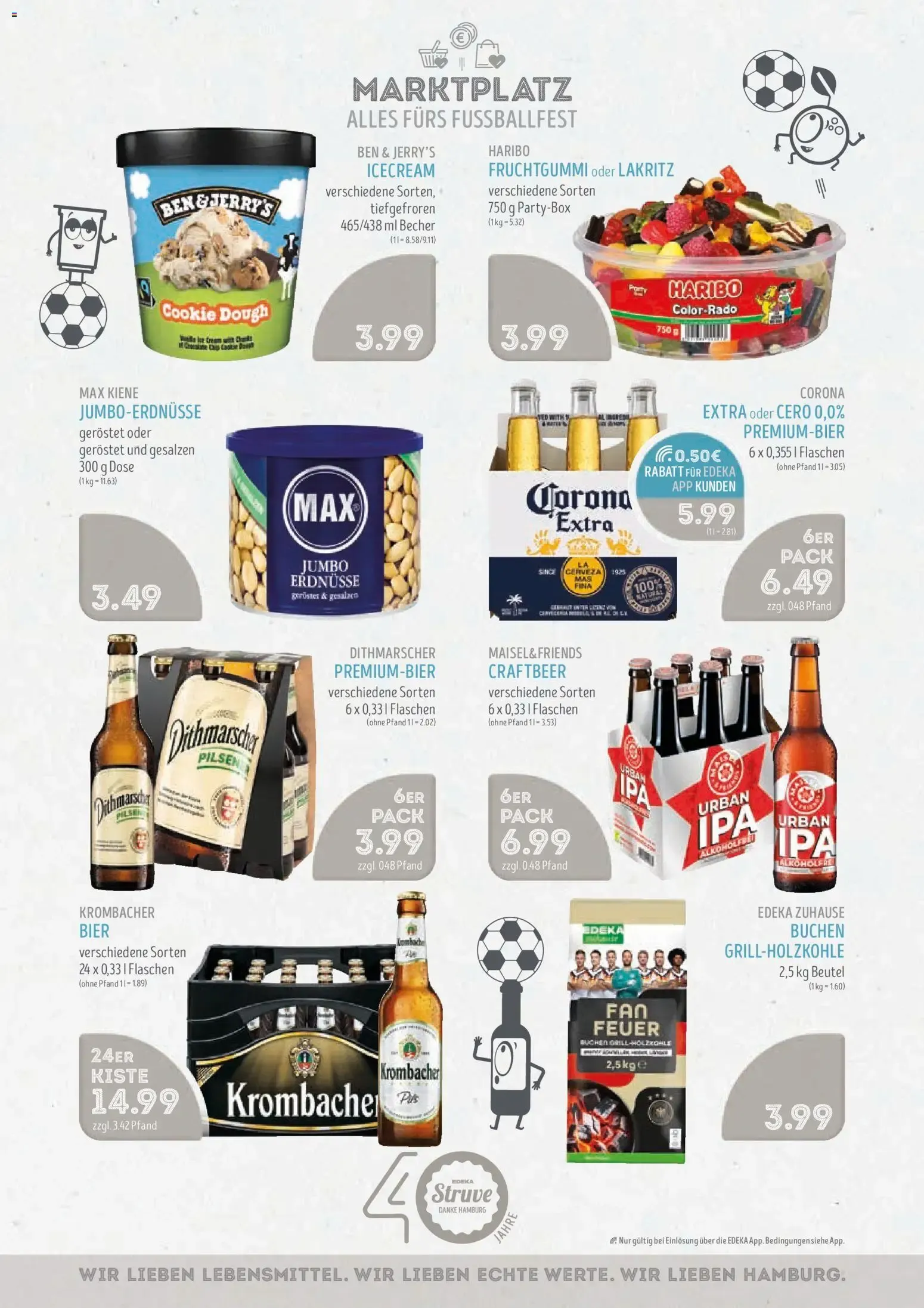 Edeka Struve 40 Jahre Jubiläum: Grober Rummel von 8. Juni bis 13. Juni 2026 - Prospekt seite 11