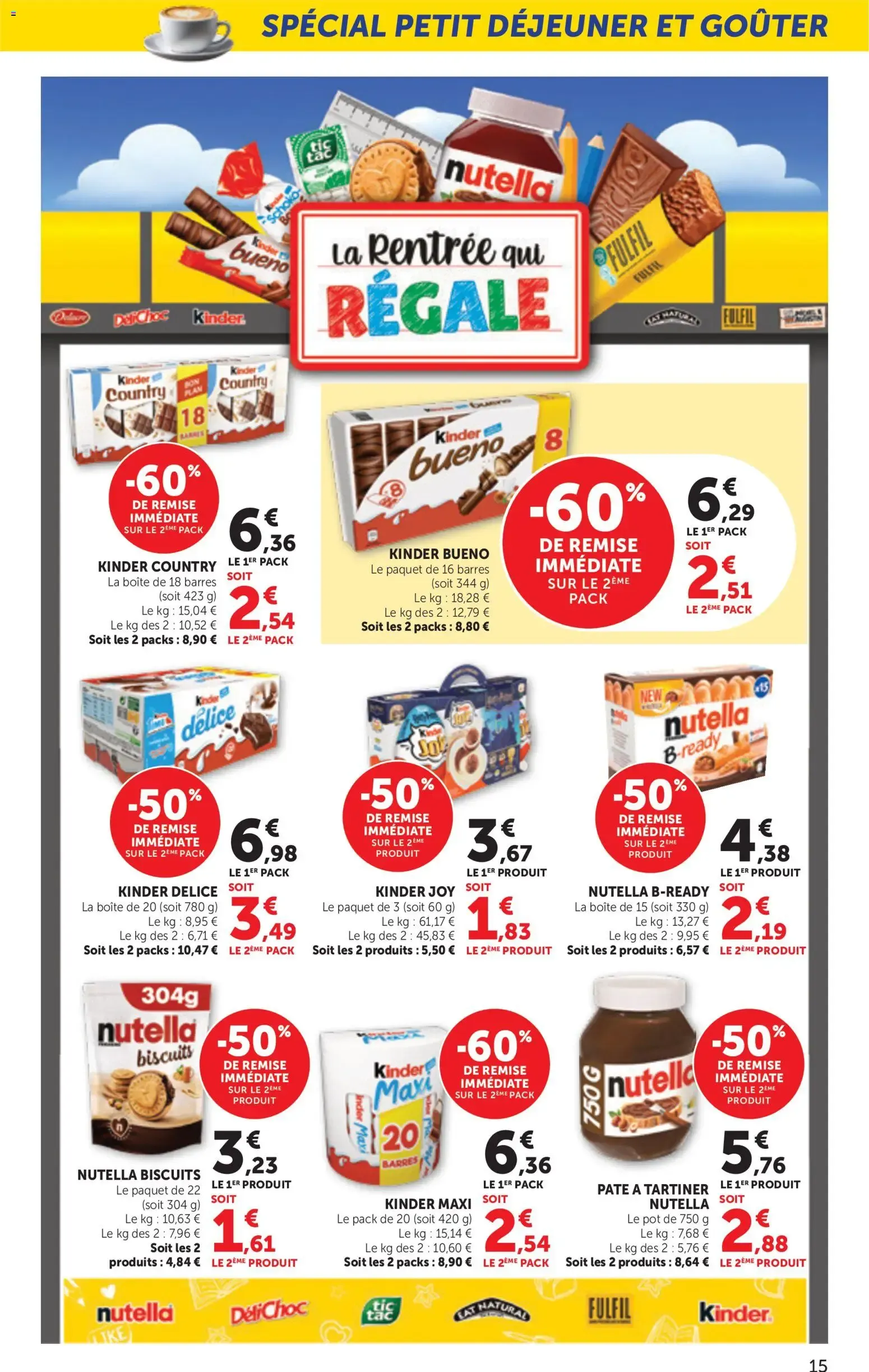bi1 prospectus à partir du 18/08/2026 - promo en ligne du 18 août au 30 août 2026 - Catalogue page 15