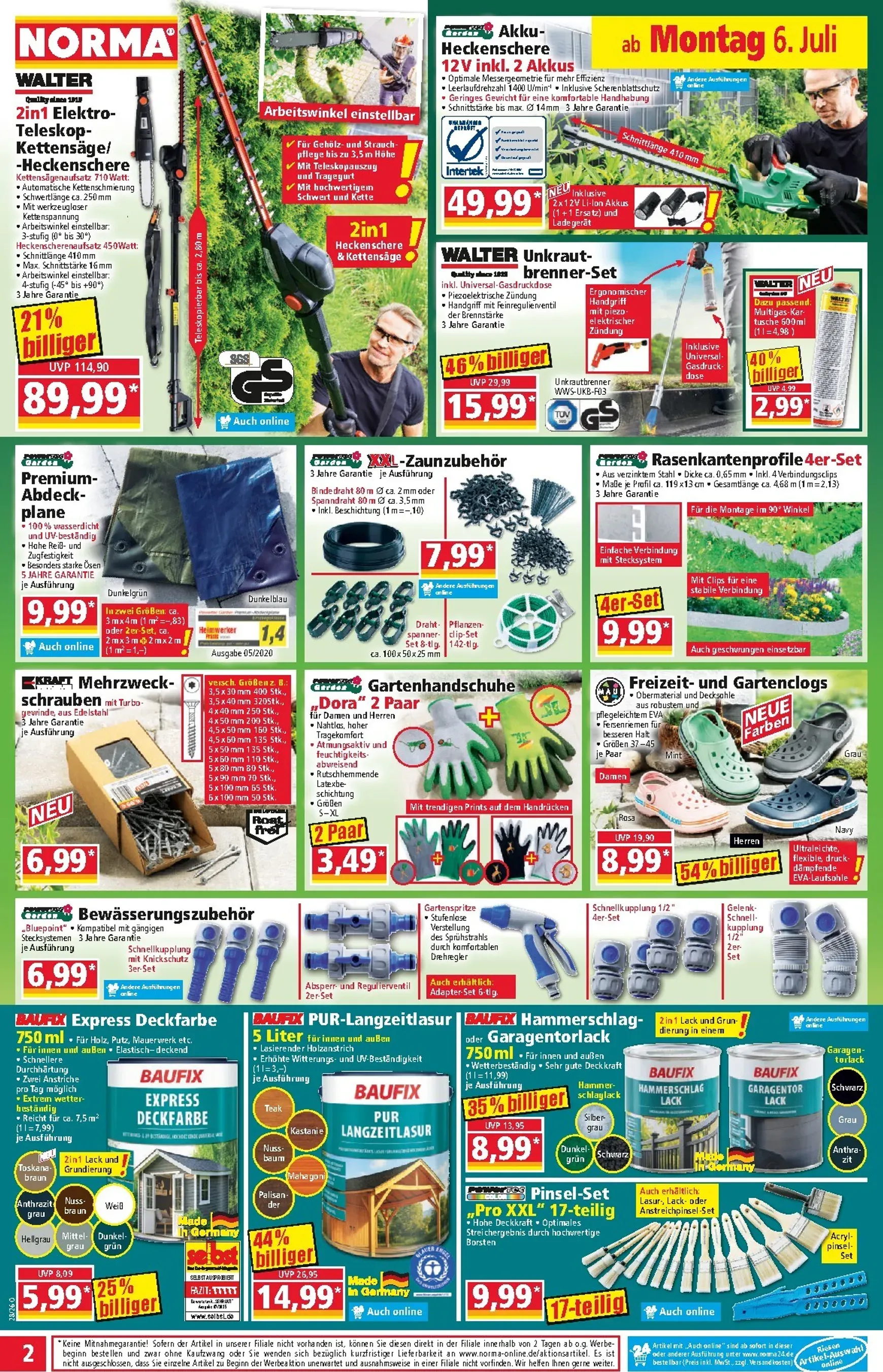 Norma Prospekt nächste Woche – von Montag 06.07.2026 bis Samstag 11.07.2026 von 6. Juli bis 11. Juli 2026 - Prospekt seite 2