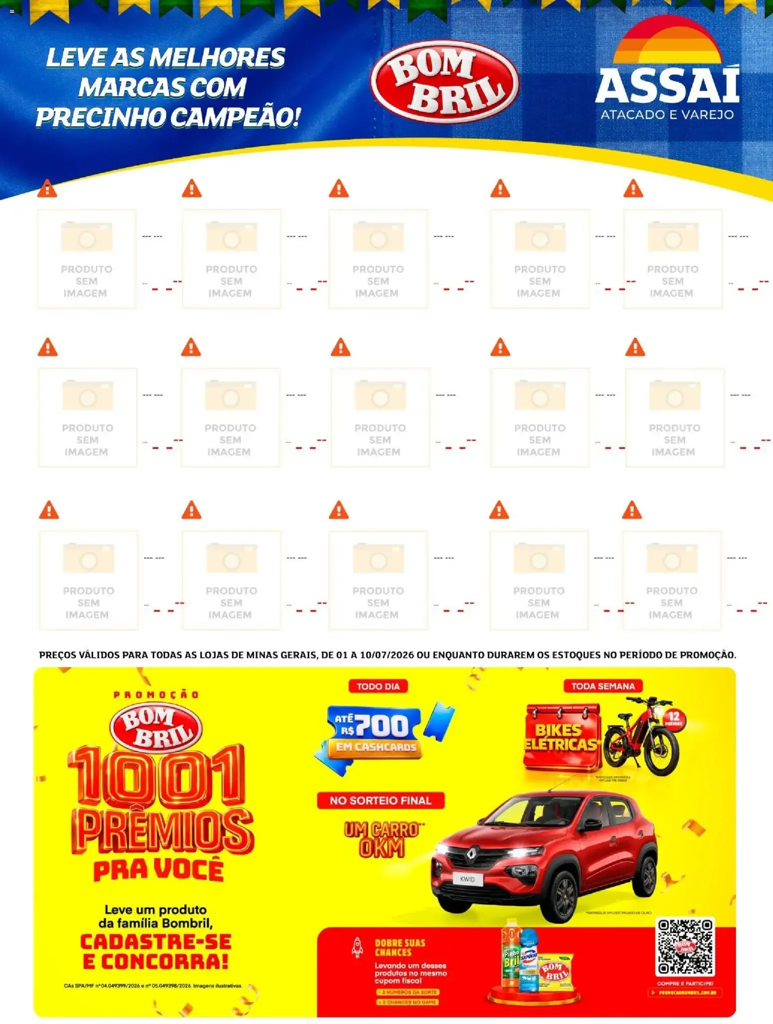 Encarte de Assaí Atacadista ofertas - MG de 01/07/2026 | Promoções Online 1 de julho até 10 de julho 2026 - Pagina 1