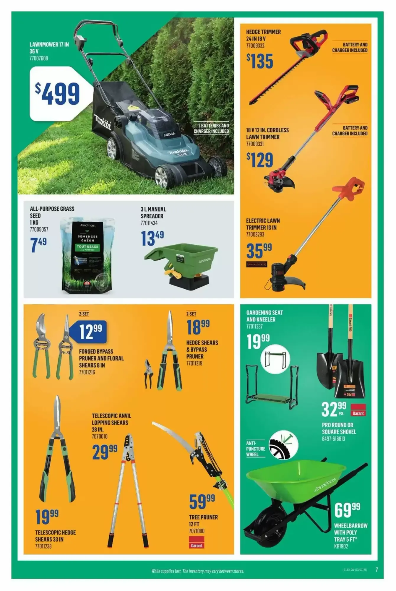 Canac flyer week 30 from July 23 to July 29 2026 - flyer page 7