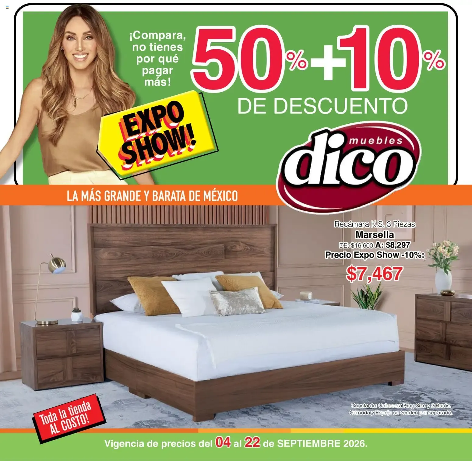 Catálogo de Muebles Dico catálogo Expo Show (04/09/2026 - 22/09/2026) - catálogo en línea 4 de septiembre al 22 de septiembre 2026 - Pagina 1