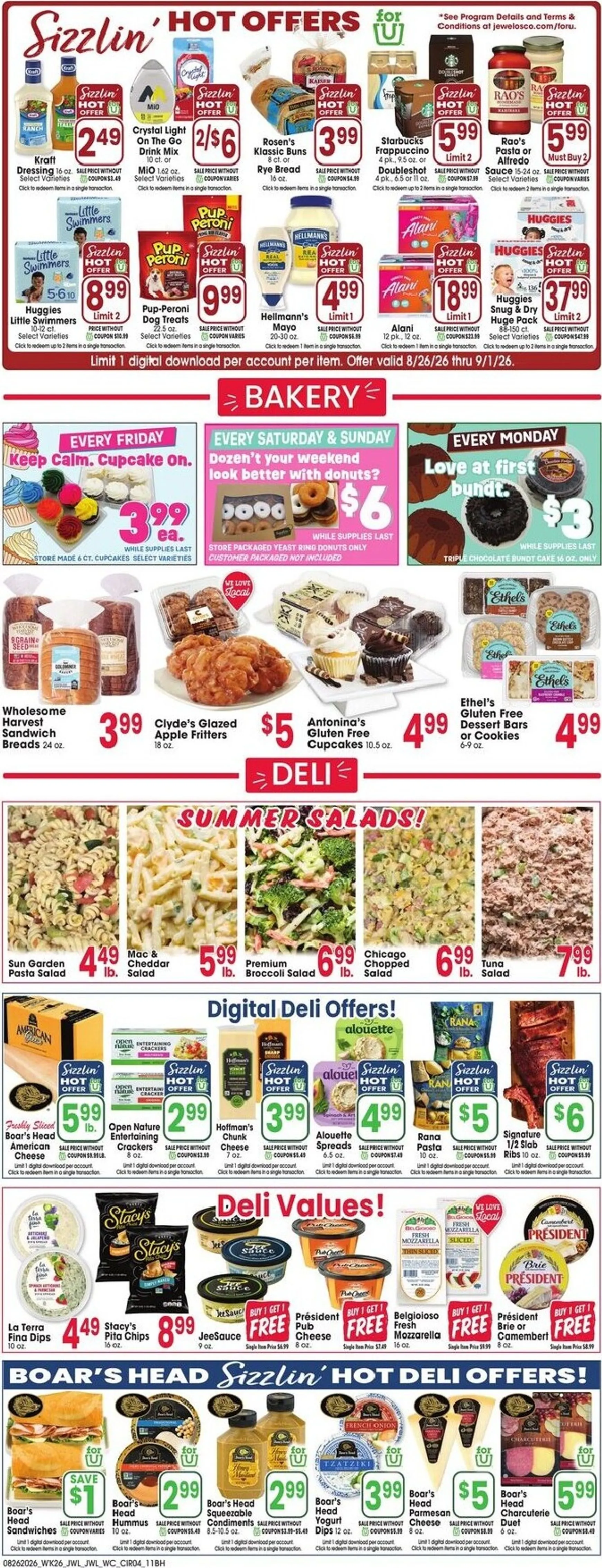Weekly ad Current Jewel-Osco leaflet valid from Wednesday 08/26/2026 to Tuesday 09/01/2026 from August 26 to September 1 2026 - Page 4