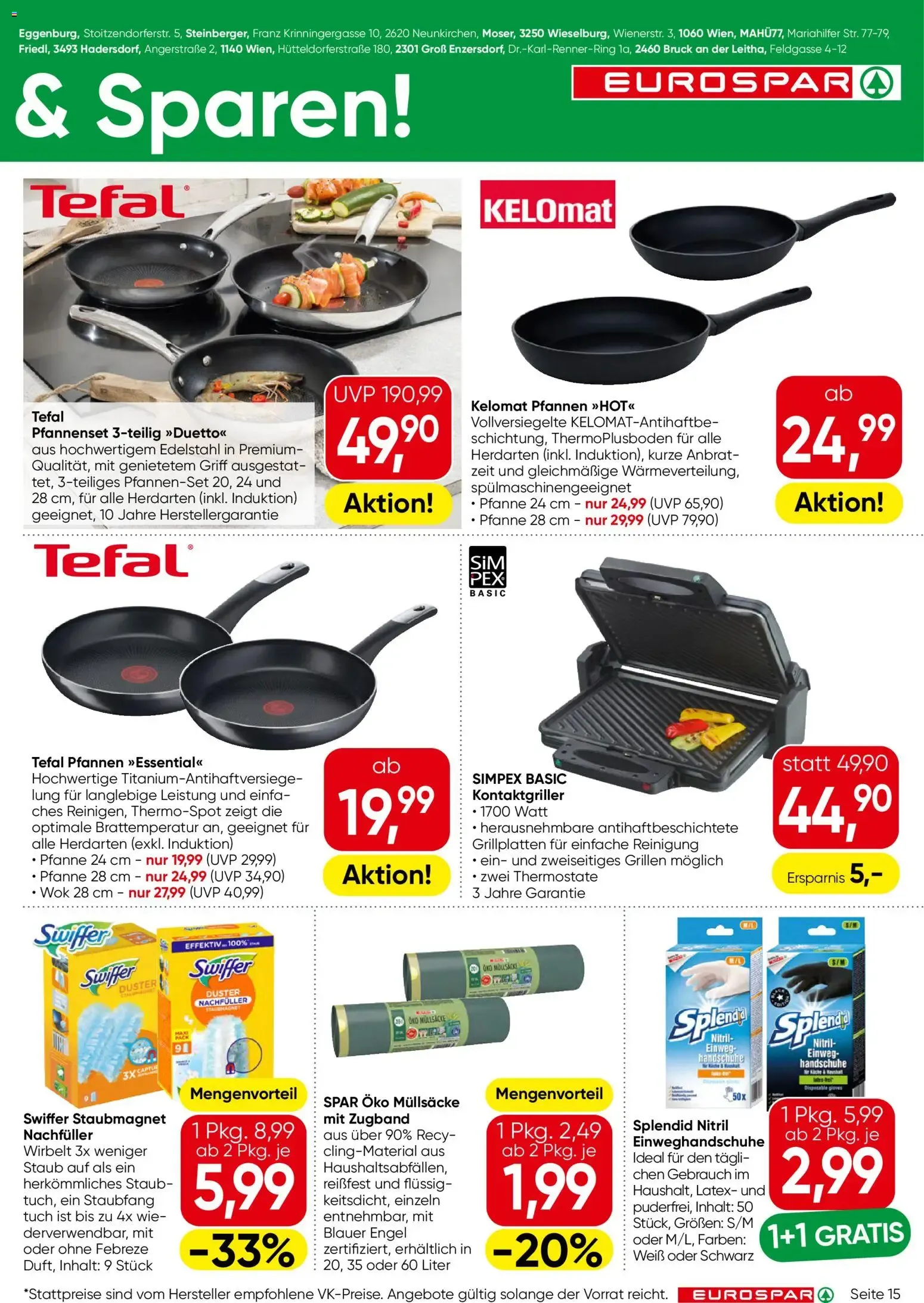 Eurospar Flugblatt von 13.08.2026 - Aktuelle Angebote von 13. August bis 26. August 2026 - Flugblätt seite 14