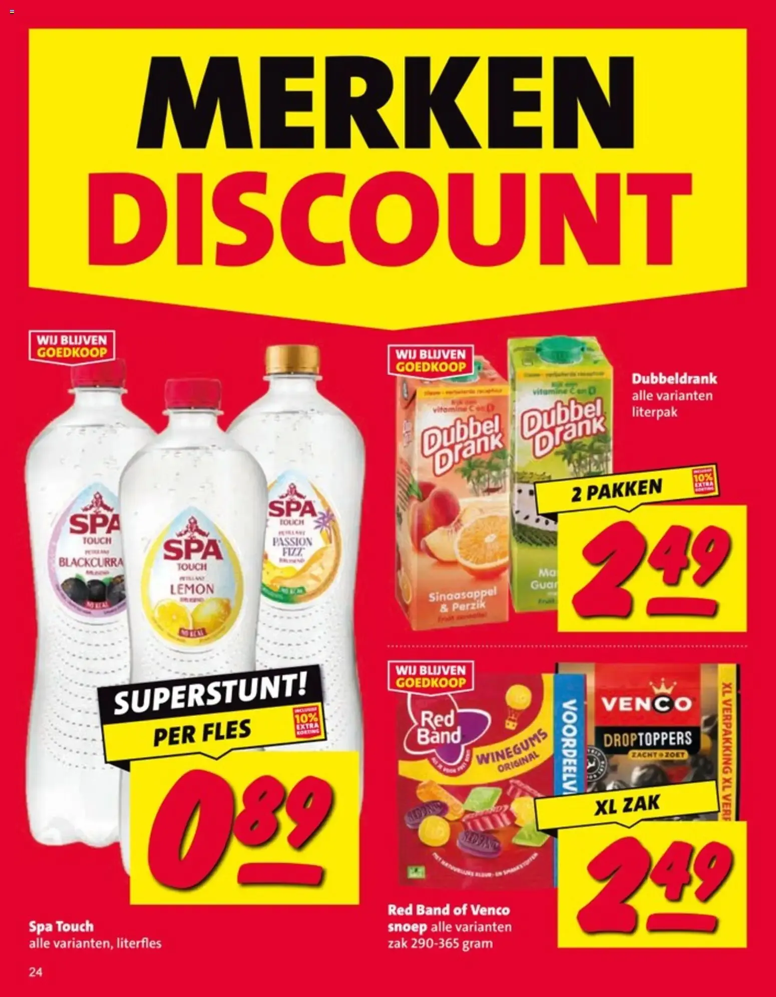 Nettorama Merkendiscount - Discount Prijs! van 3 augustus tot 9 augustus 2026 - Folder pagina 24