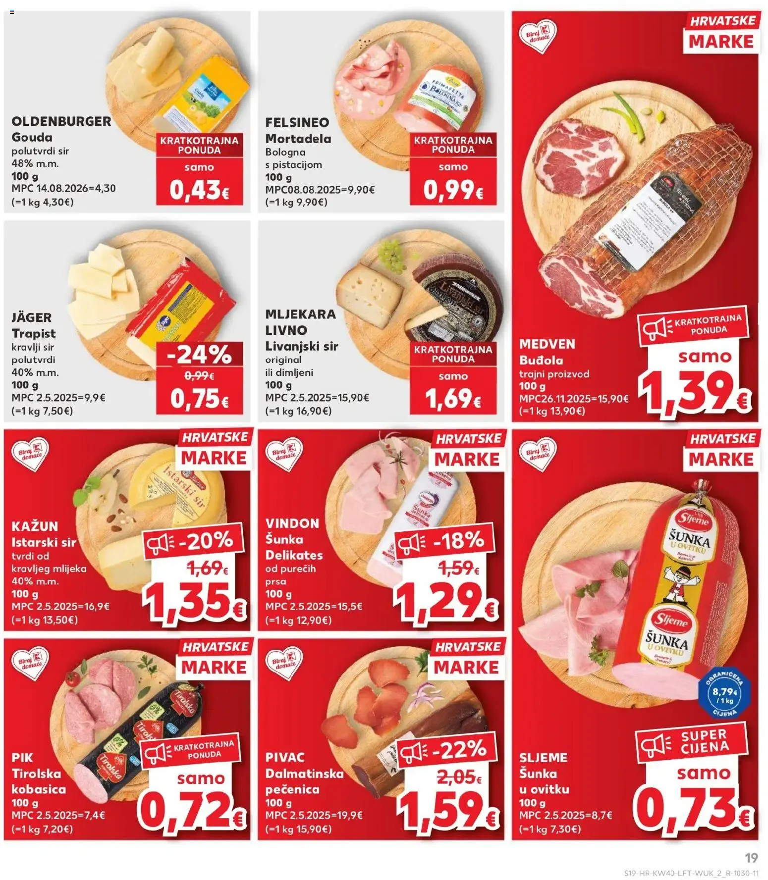 Katalog Kaufland Katalog novi od 30.09.2026 na listanje > letak digitalni od 30. rujna do 6. listopada 2026. - Pregled Stranica 19
