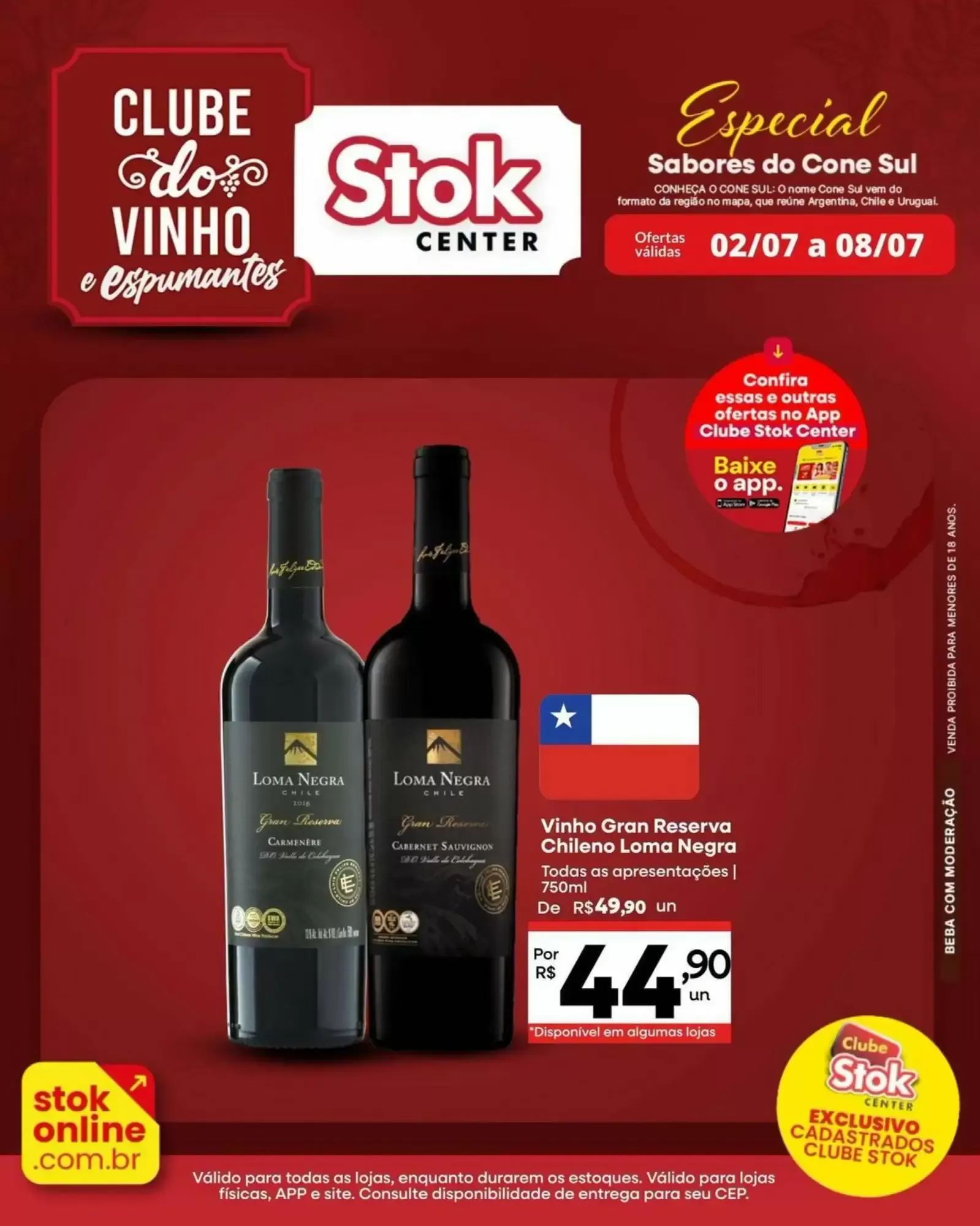 Encarte de Clube do Vinho e Espumantes - Stok Center 2 de julho até 8 de julho 2026 - Pagina 2