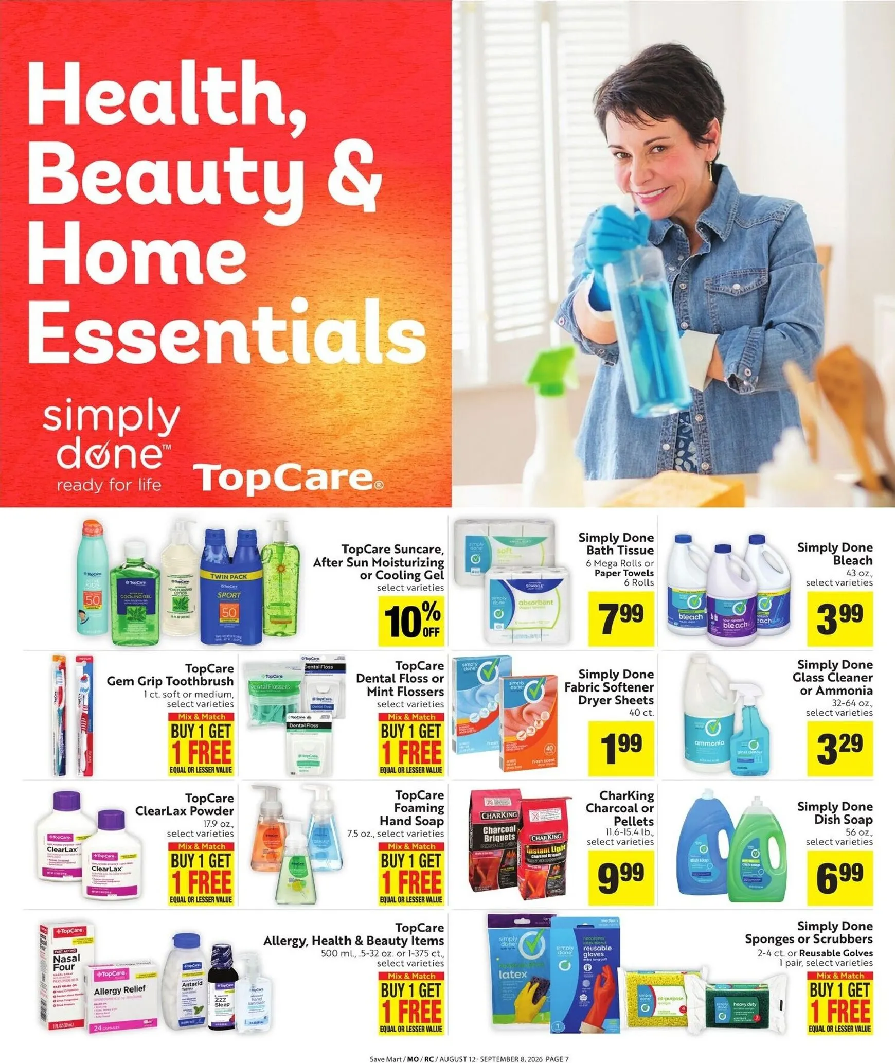 Weekly ad Save Mart - Save with Our Quality Brands from August 12 to September 8 2026 - Page 7