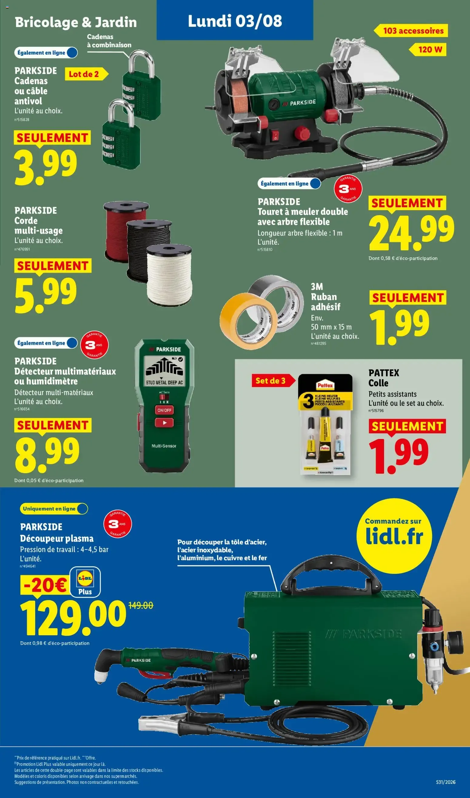 LIDL L'été des Marques du 30 juillet au 5 août 2026 - Catalogue page 45