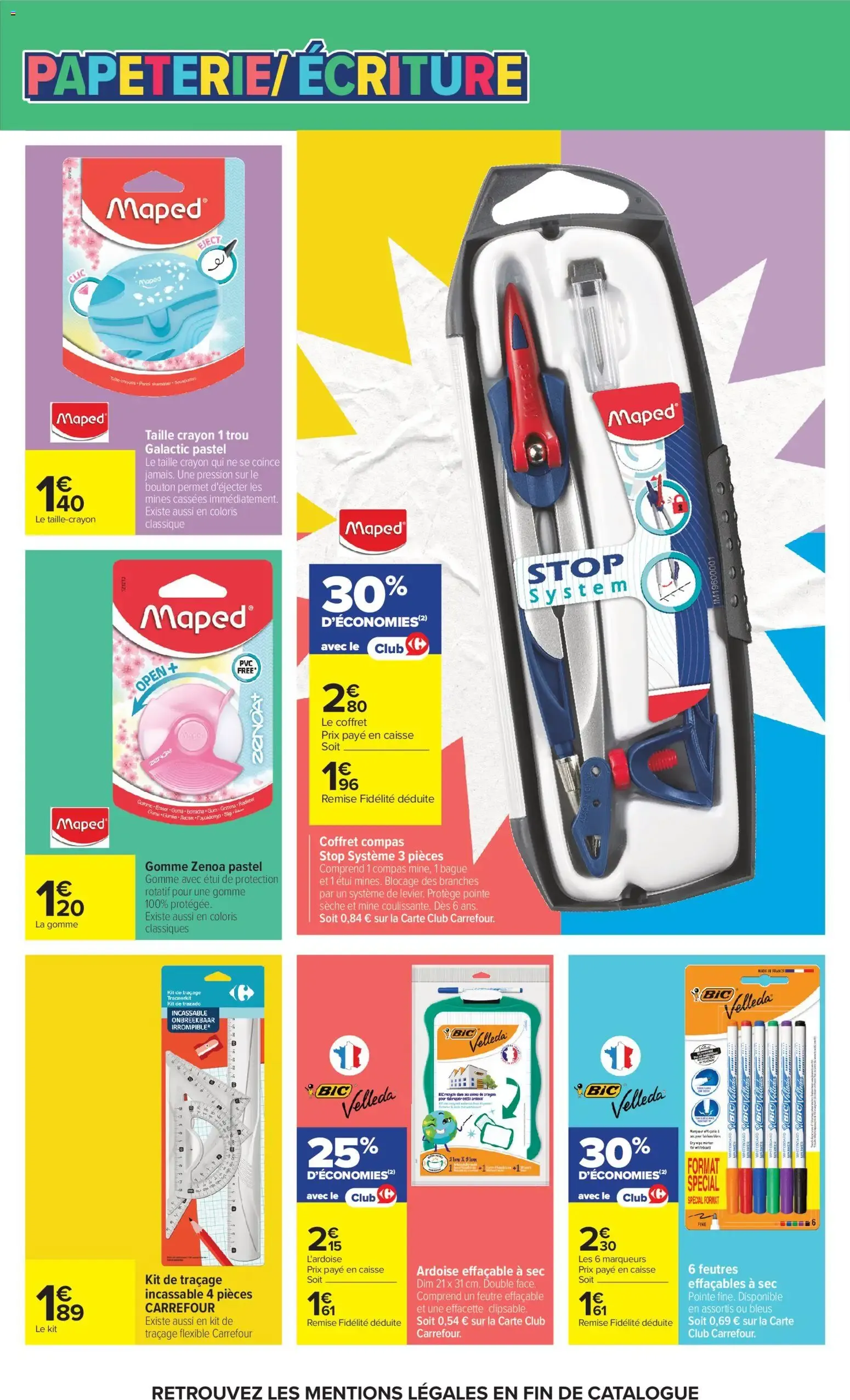 Carrefour Market - L'ÉTÉ À LA PLAGE, LA RENTRÉE À LA PAGE. du 11 août au 30 août 2026 - Catalogue page 8