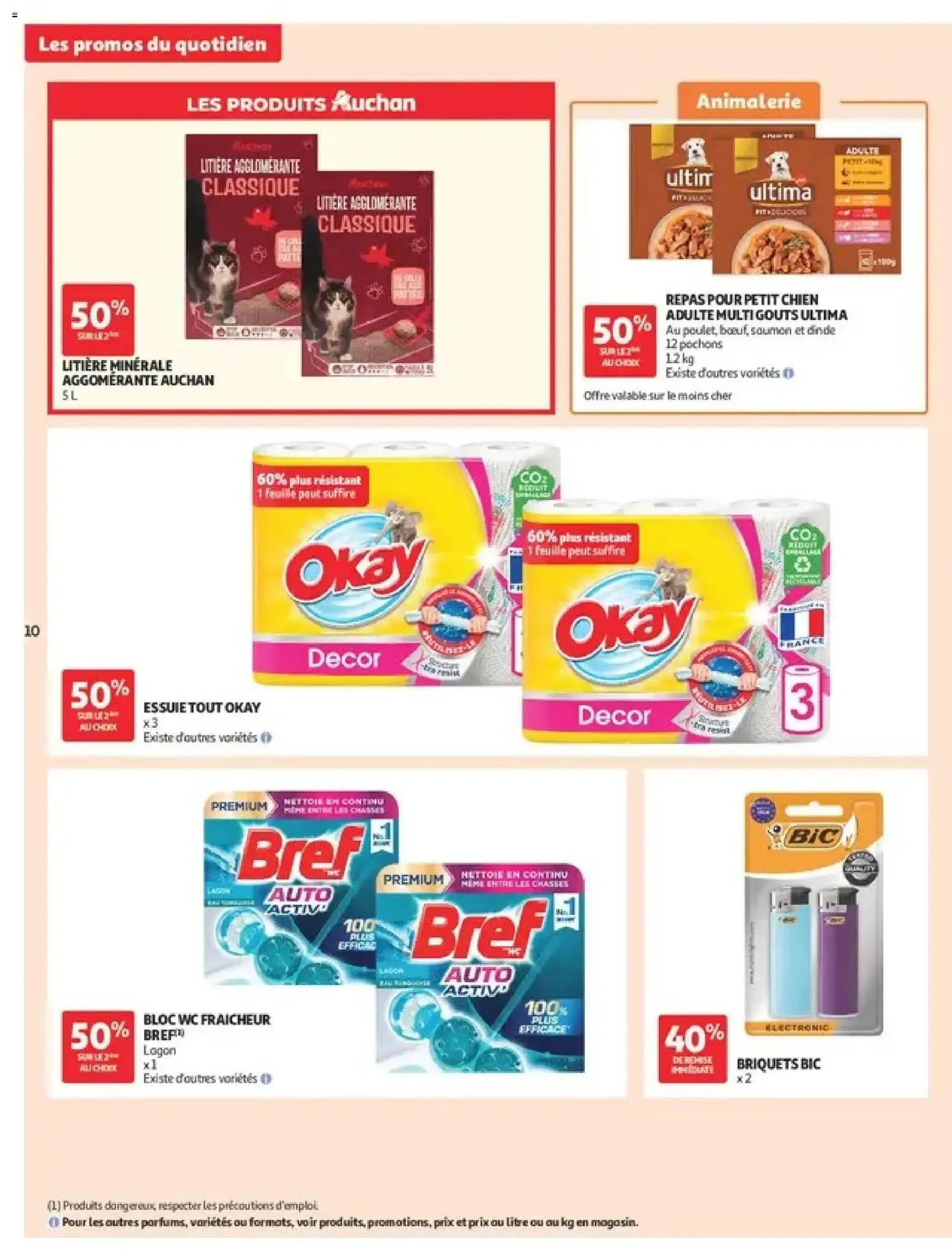 Auchan Les promos du moment à partir du 01/09/2026 - promo en ligne du 1 septembre au 13 septembre 2026 - Catalogue page 10