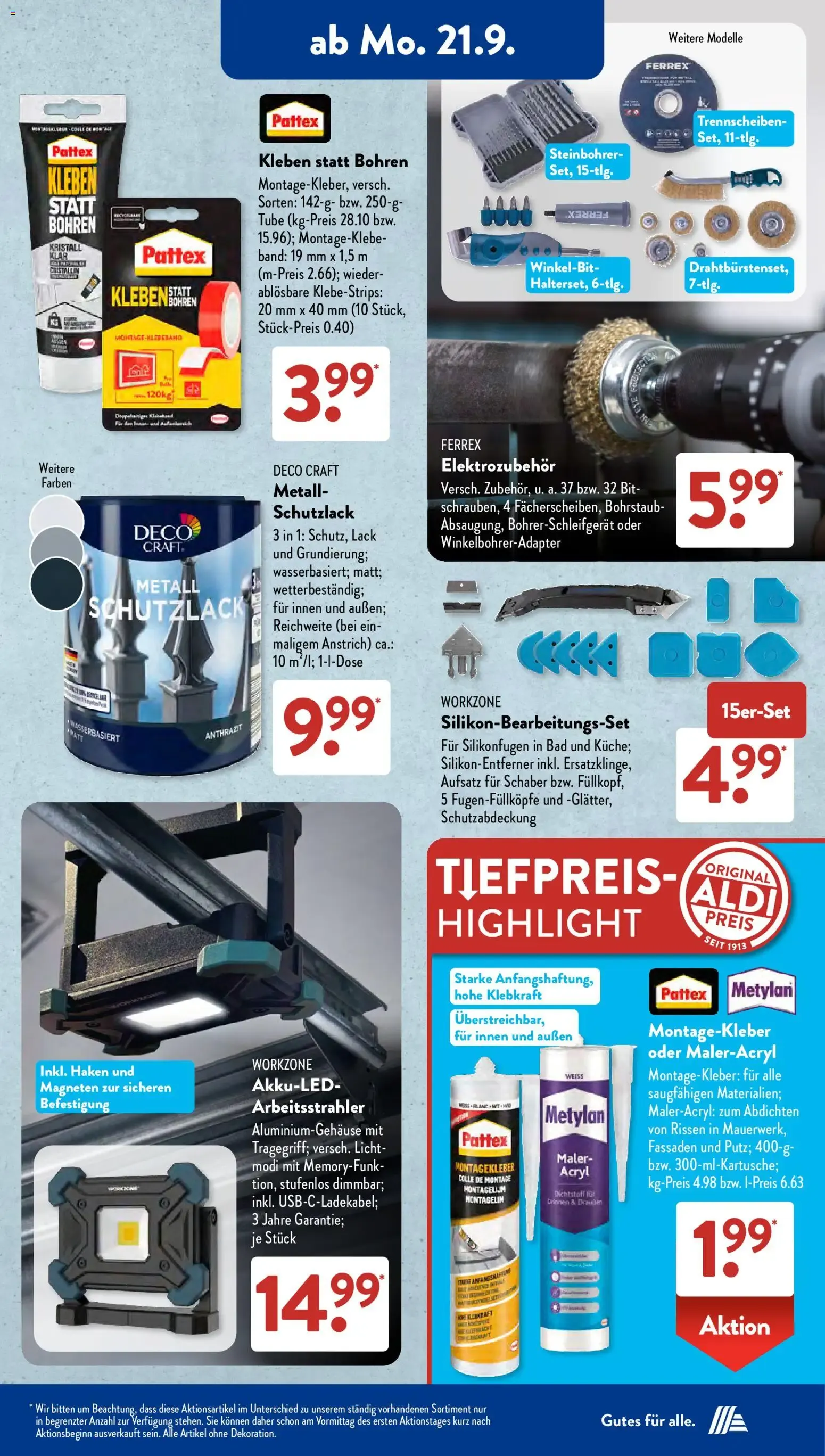 Aldi Süd Prospekt (ab 21.09.2026) zum Blättern von 21. September bis 26. September 2026 - Prospekt seite 3