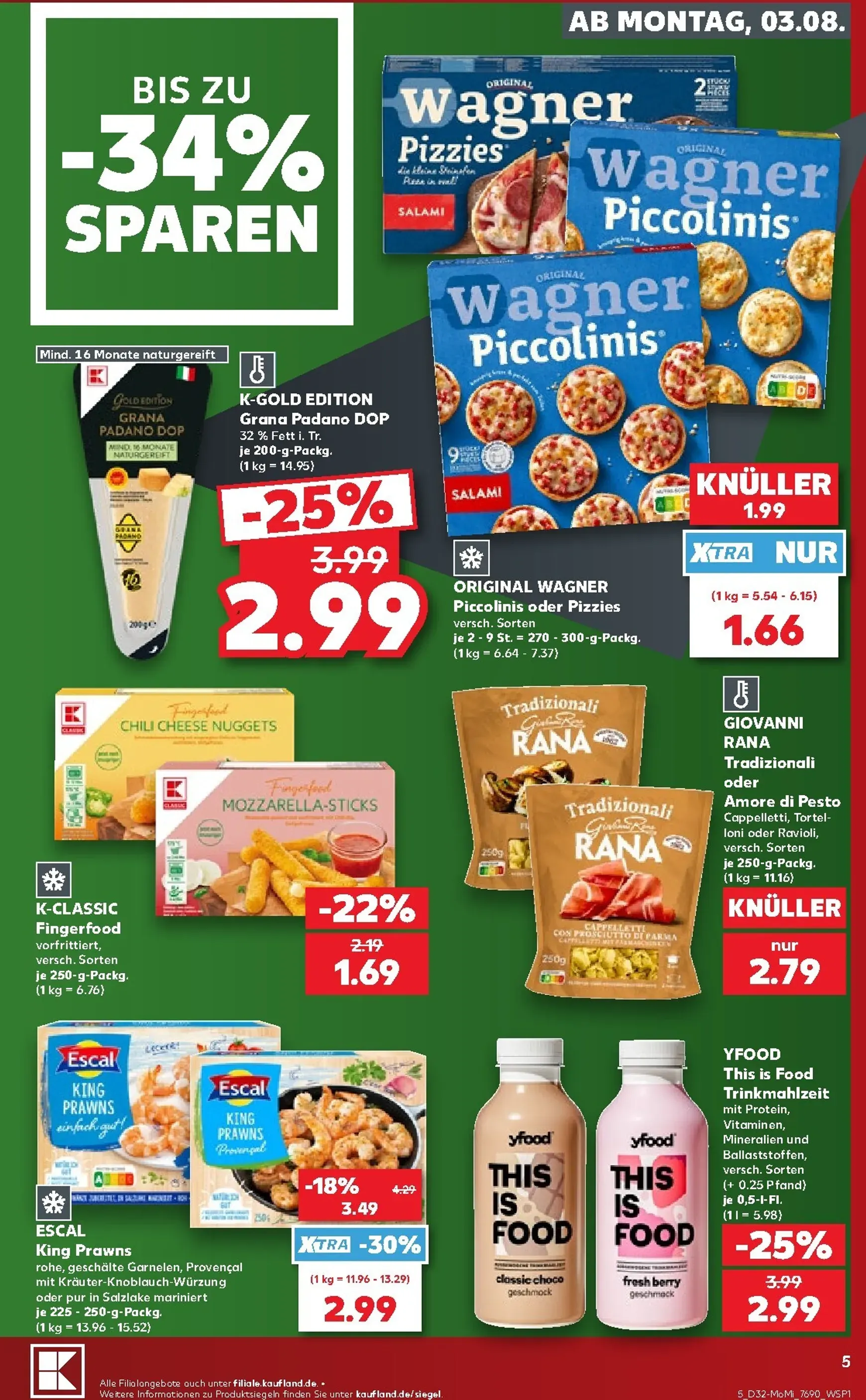 Kaufland - Richtig Sparen Prospekt nächste Woche – von Montag 03.08.2026 bis Mittwoch 05.08.2026 von 3. August bis 5. August 2026 - Prospekt seite 5