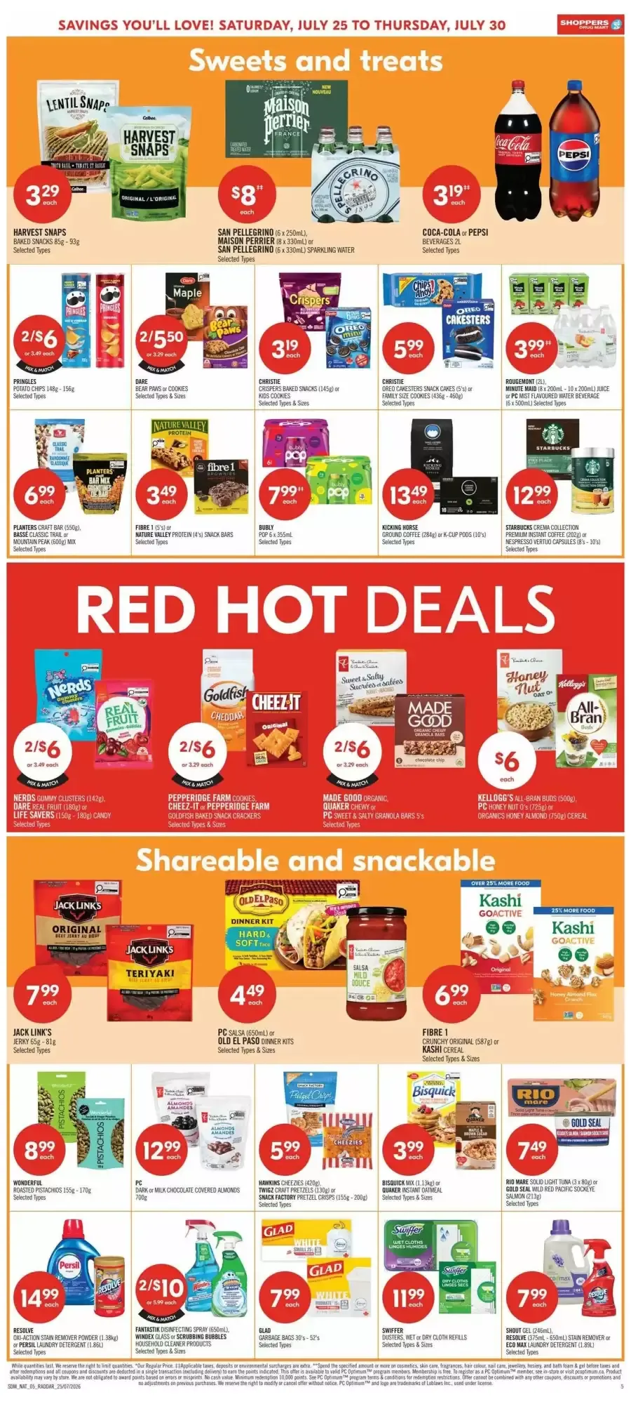 Shoppers Drug Mart flyer week 30 from July 25 to July 30 2026 - flyer page 8