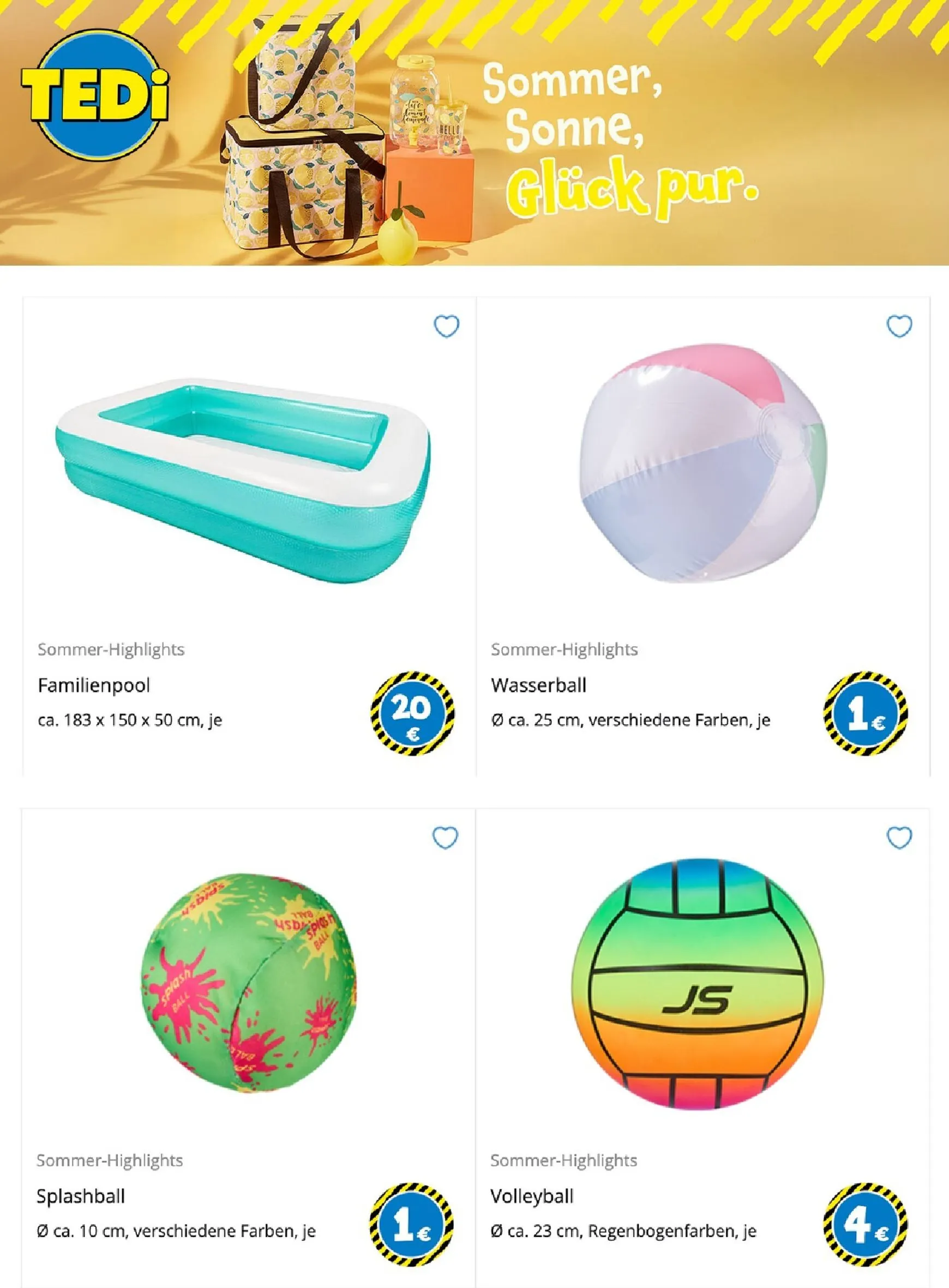 TEDi Sommer, Sonne, Glück pur. von 1. Juni bis 30. Juni 2026 - Prospekt seite 6