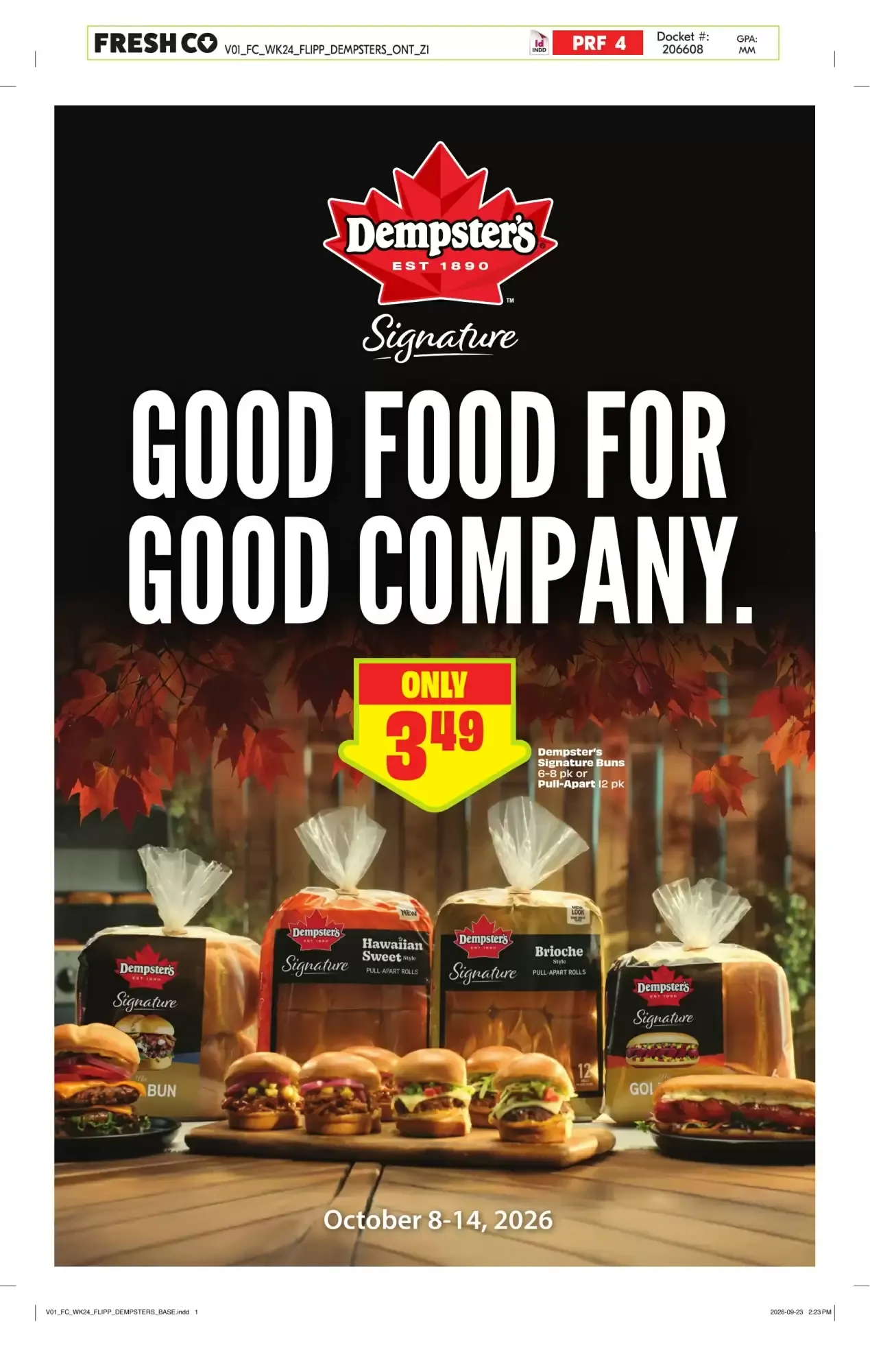 FreshCo Thanksgiving Deals from October 8 to October 14 2026 - flyer page 11