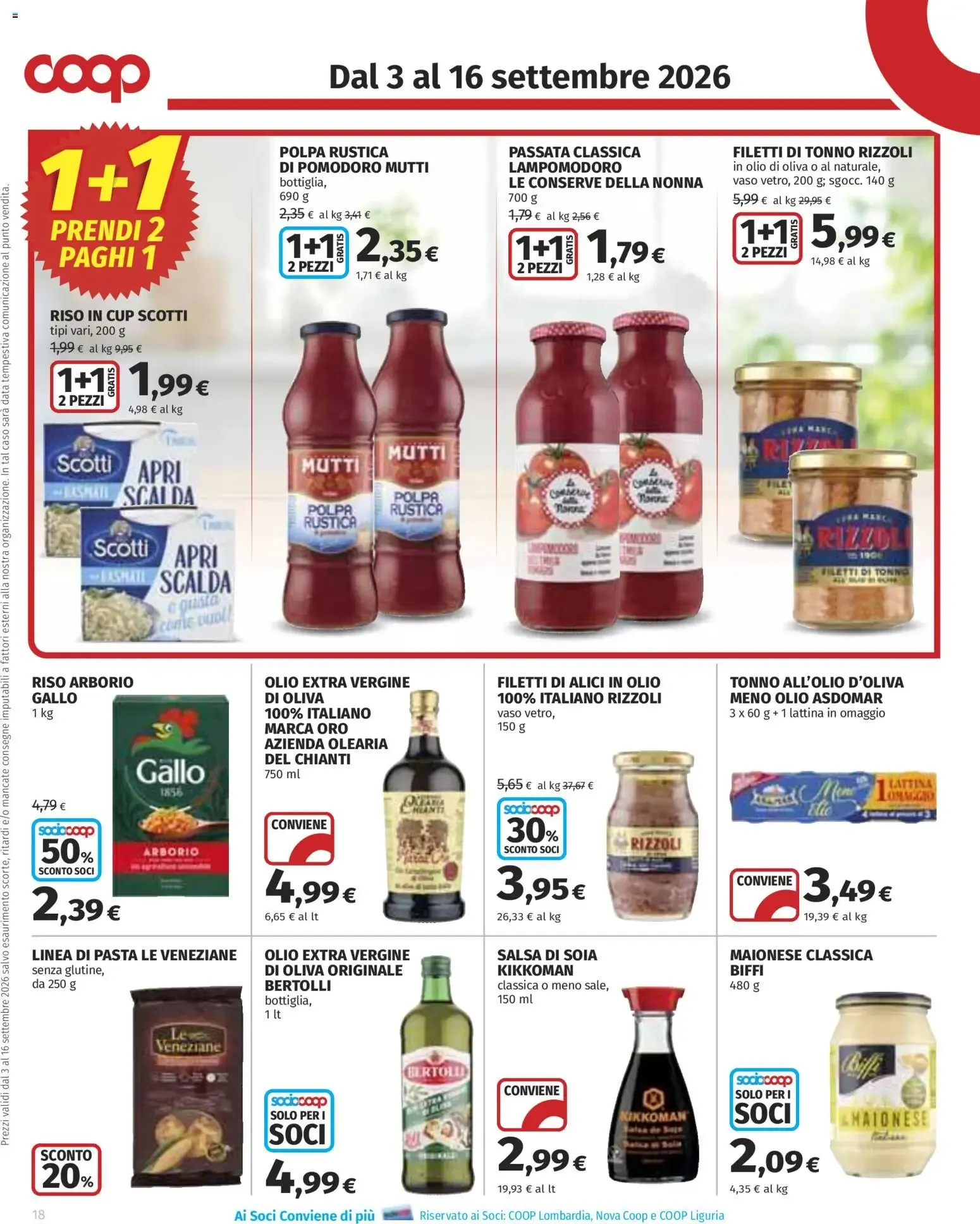 Volantino COOP Anteprima dal 03/09/2026 > NUOVO Promozioni da 3 settembre a 16 settembre di 2026 - Pagina del volantino 18