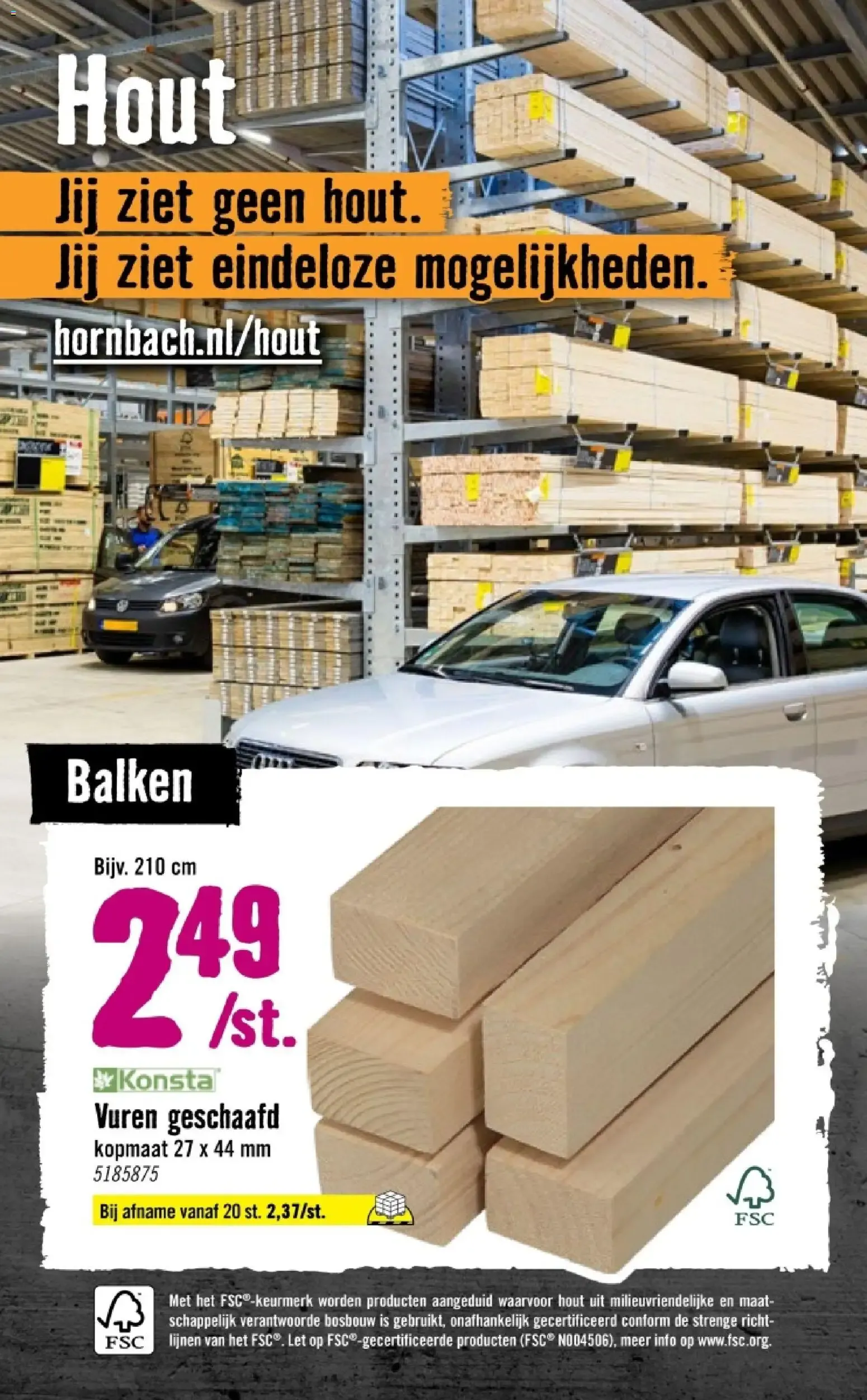 HORNBACH: Hout, bouwstoffen en schroeven van 6 juli tot 16 augustus 2026 - Folder pagina 2