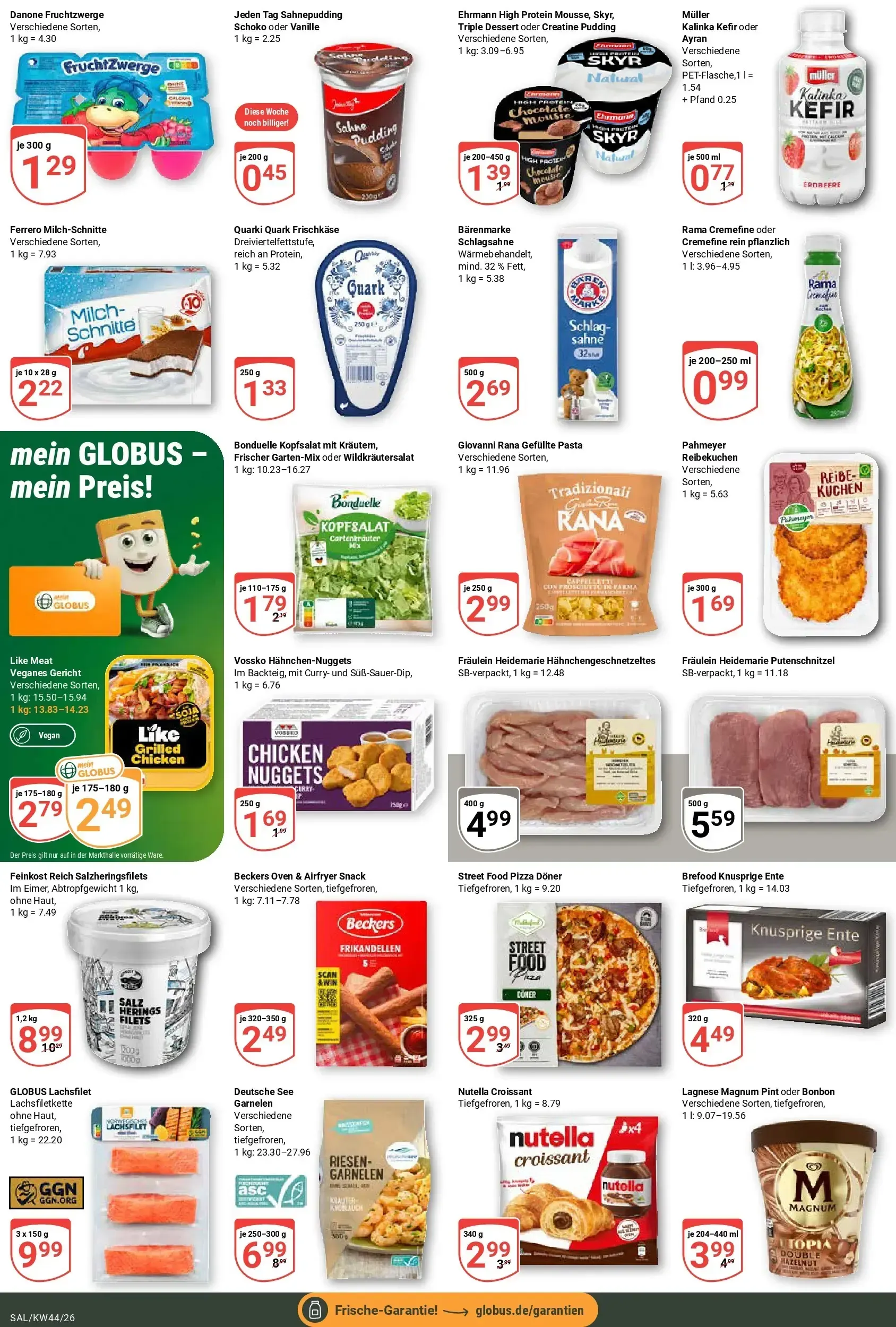 Globus Prospekt – von Montag 26.10.2026 bis Samstag 31.10.2026 von 26. Oktober bis 31. Oktober 2026 - Prospekt seite 10