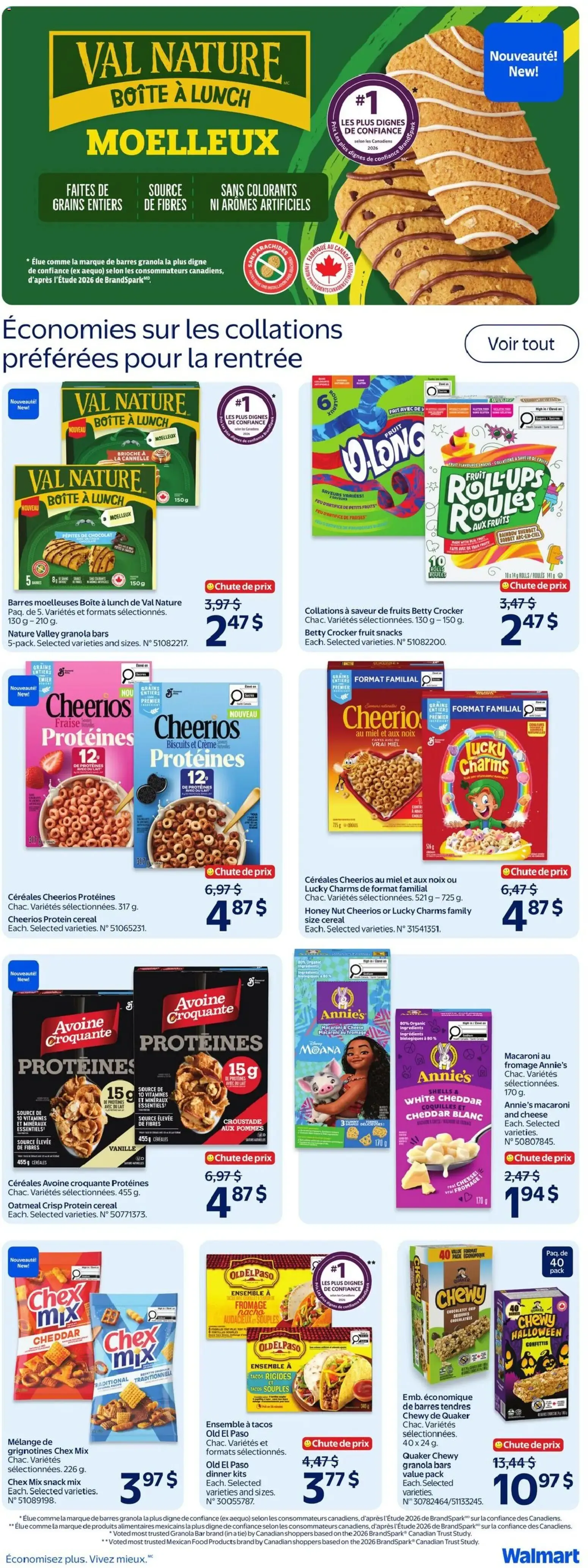 Walmart: Économisez plus. Vivez mieux. y La rentrée des classes. from August 27 to September 2 2026 - flyer page 33