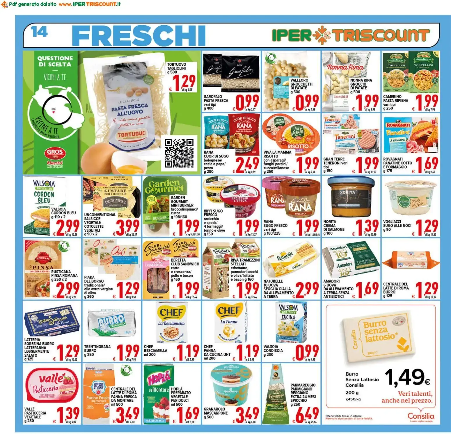 Iper Triscount Supermercati: ¡SOTTOCOSTO! da 2 ottobre a 13 ottobre di 2026 - Pagina del volantino 14