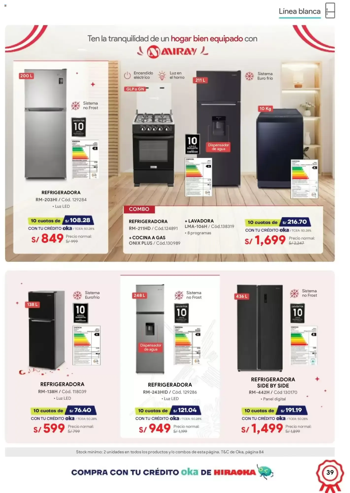 Catalogo de Catálogo Hiraoka 11 de julio al 31 de julio 2026 - Pag 39