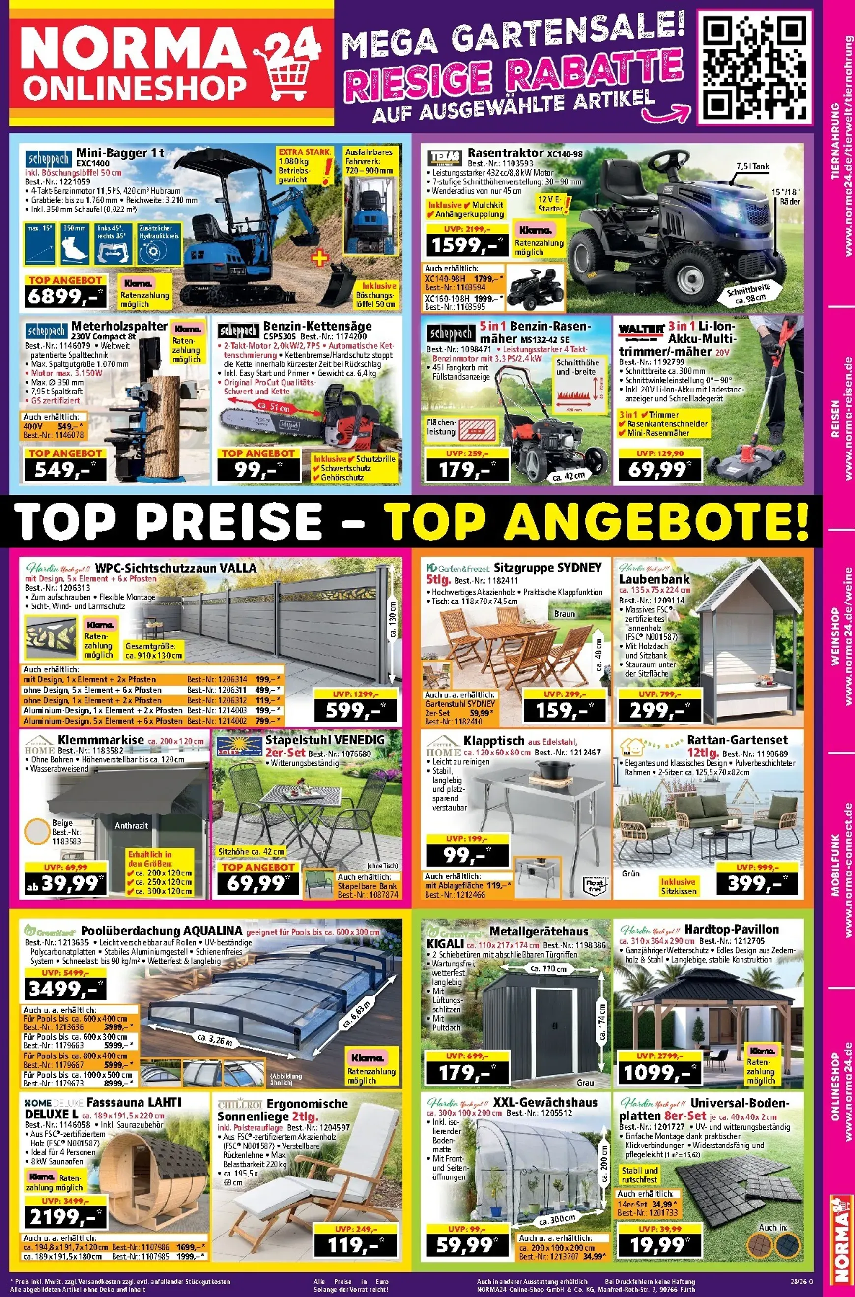 Norma Prospekt nächste Woche – von Montag 06.07.2026 bis Samstag 11.07.2026 von 6. Juli bis 11. Juli 2026 - Prospekt seite 20