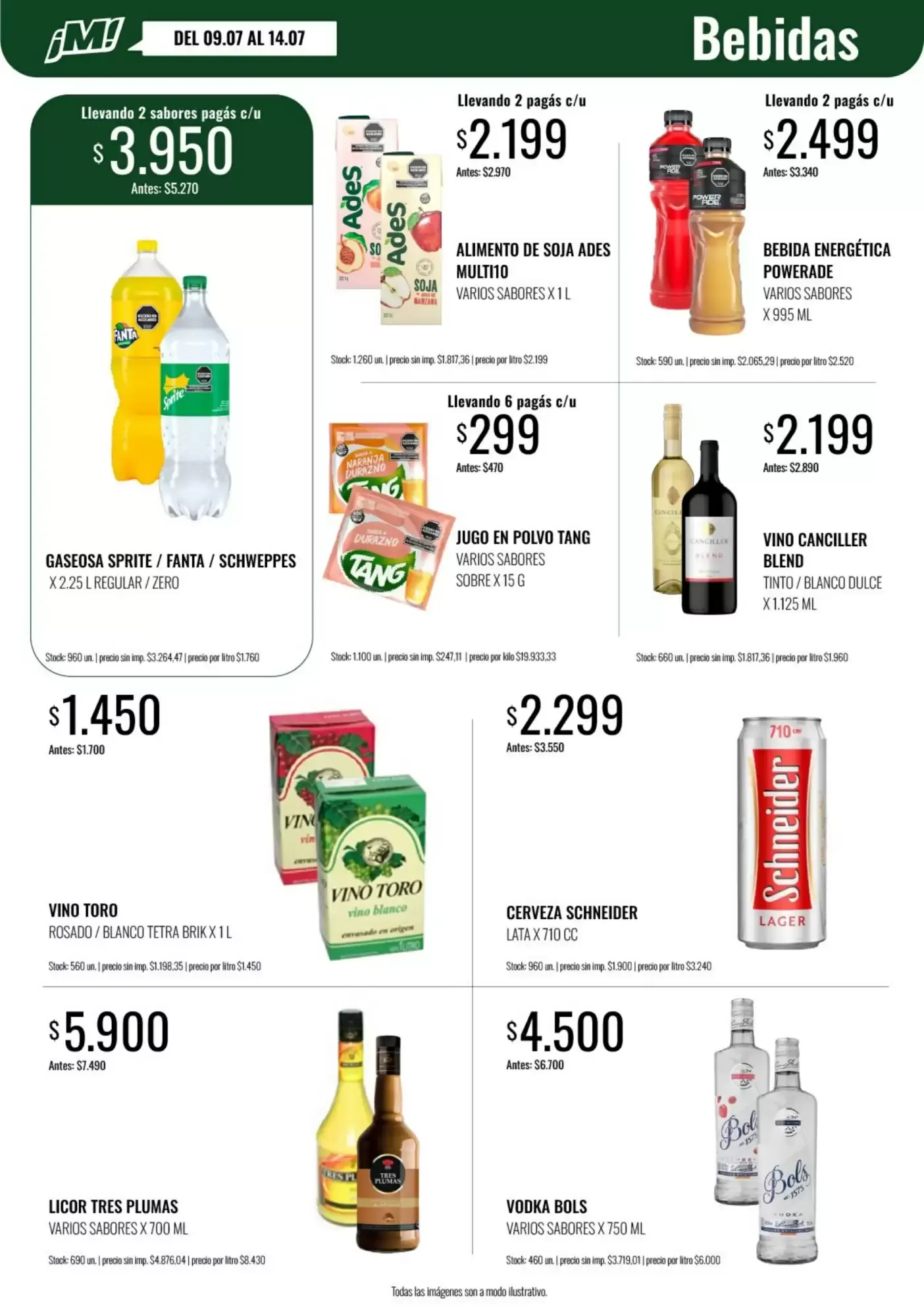 Ofertas de Catálogo de Ofertas Super Mamí Dino 9 de julio al 14 de julio 2026 - Página 6 del catálogo