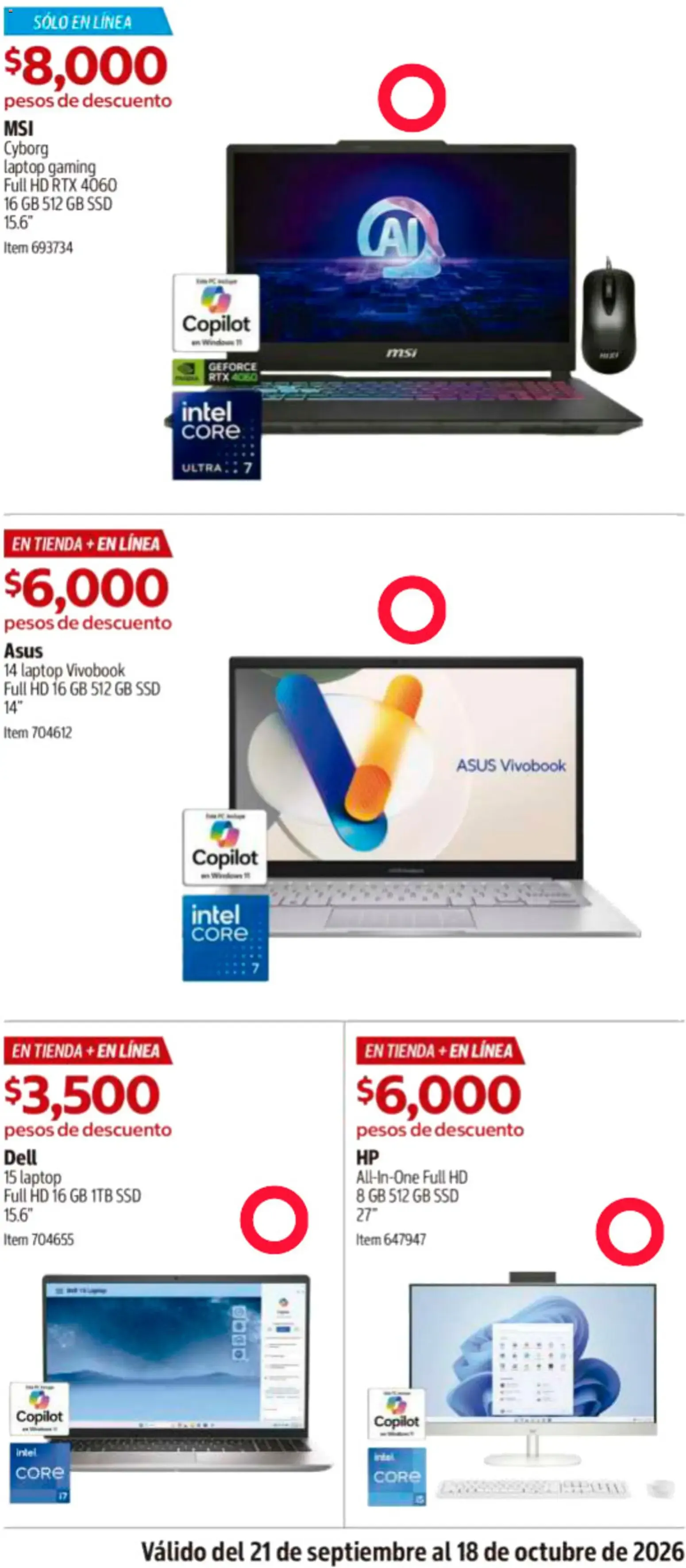 Catálogo de Catálogo COSTCO de 21/09/2026 - ofertas y promociones 21 de septiembre al 18 de octubre 2026 - Pagina 5