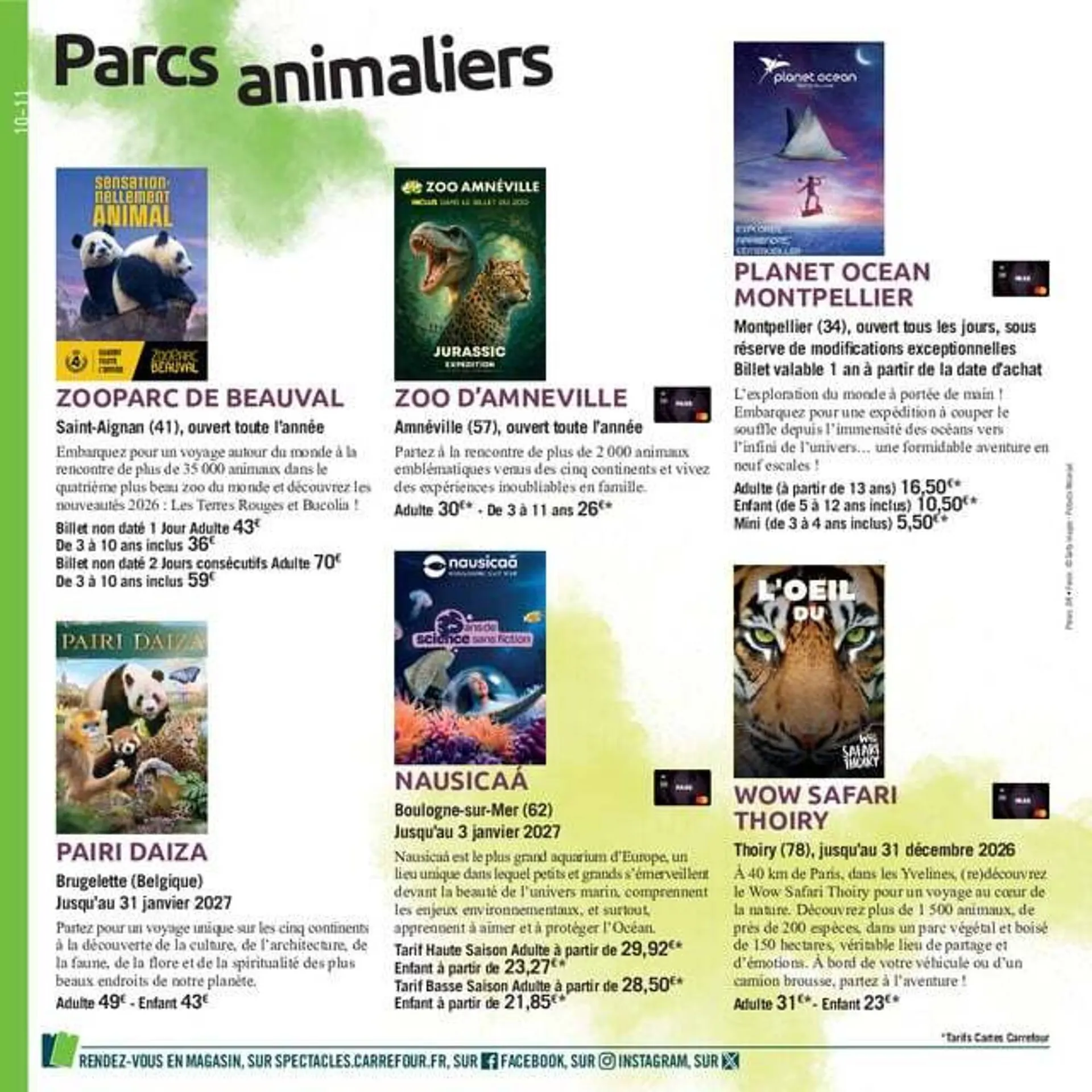 Carrefour Spectacles: Le Monde de La Reine des Neiges du 2 octobre au 7 février 2027 - Catalogue page 10
