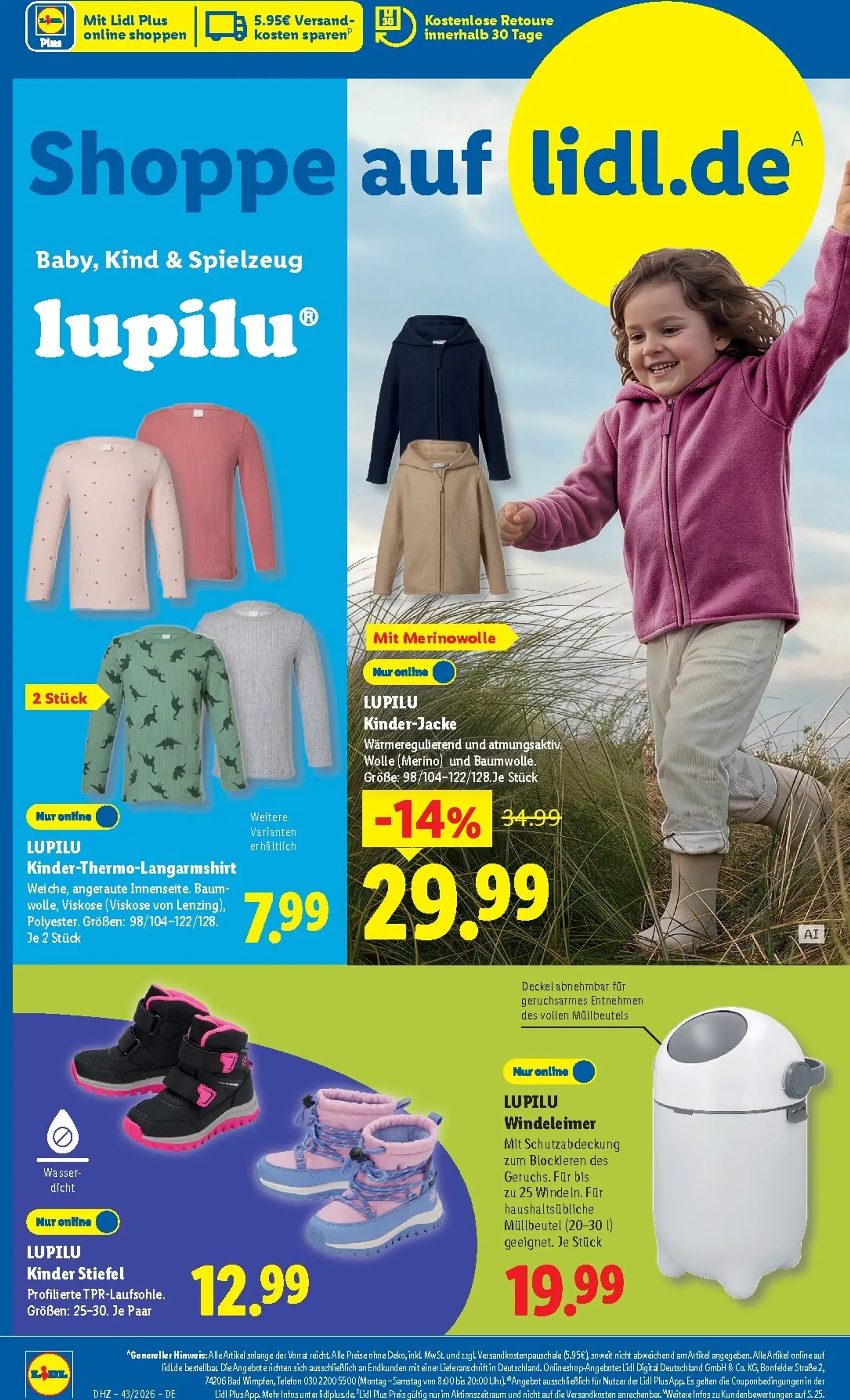Lidl - Angebot der Woche Prospekt nächste Woche – von Montag 19.10.2026 bis Samstag 24.10.2026 von 19. Oktober bis 24. Oktober 2026 - Prospekt seite 2