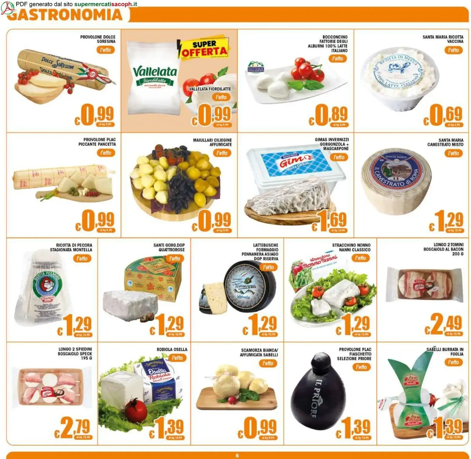 Sacoph volantino dal 19/06/2026 - online Offerte da 19 giugno a 30 giugno di 2026 - Pagina del volantino 6