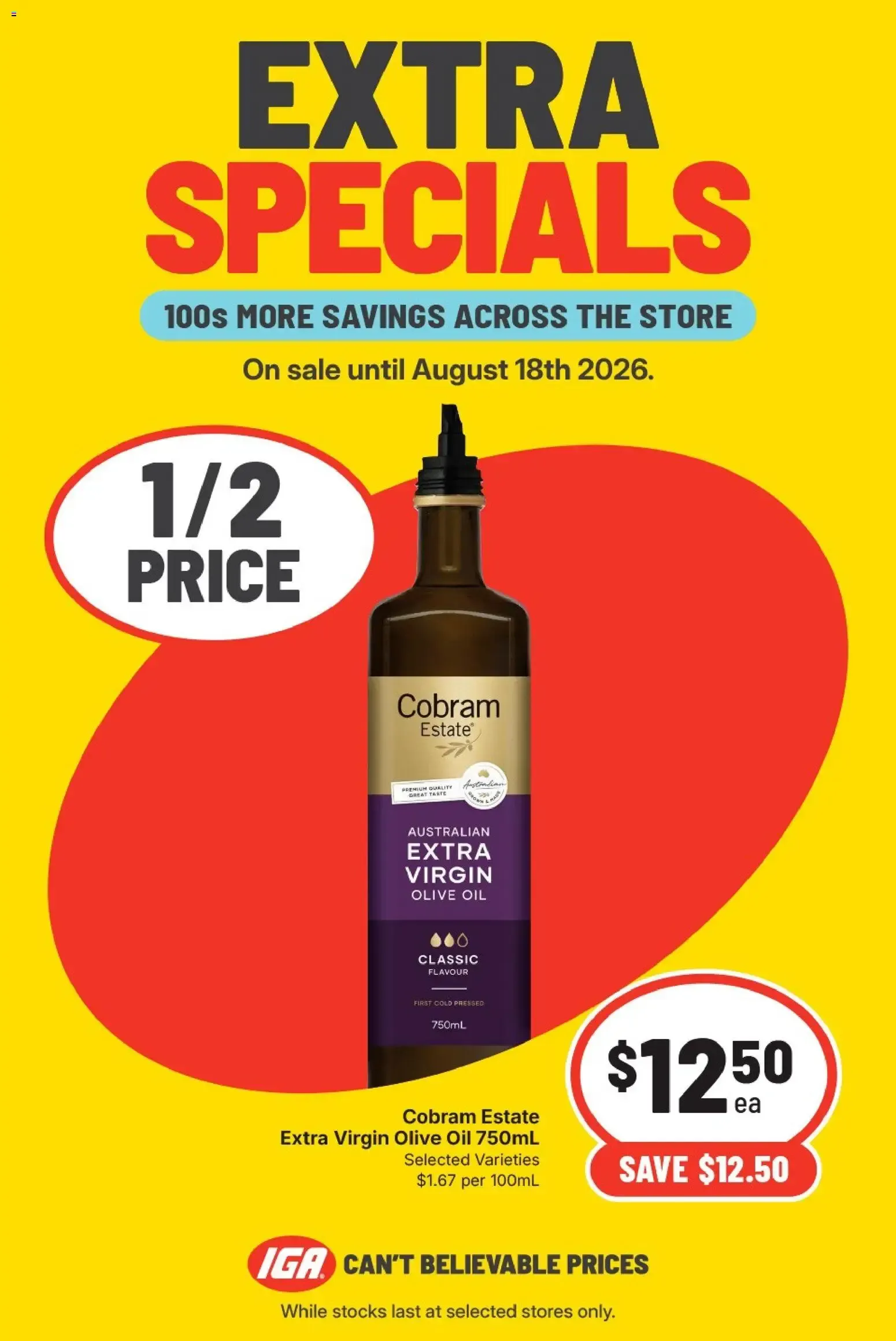 IGA Extra Specials - Catalogue valid from 12 August to 18 August 2026 - page 7