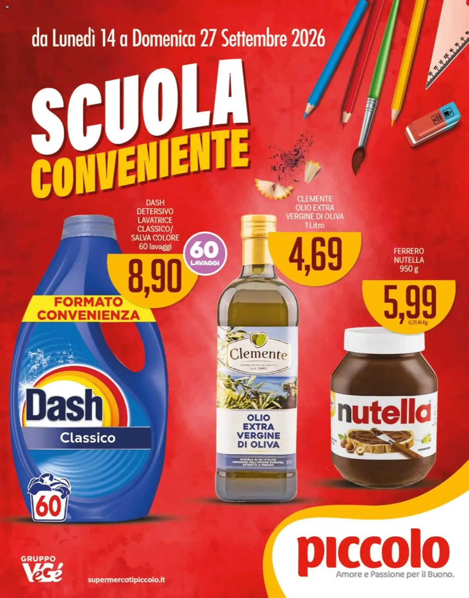 SCUOLA CONVENIENTE da 14 settembre a 27 settembre di 2026 - Pagina del volantino 1