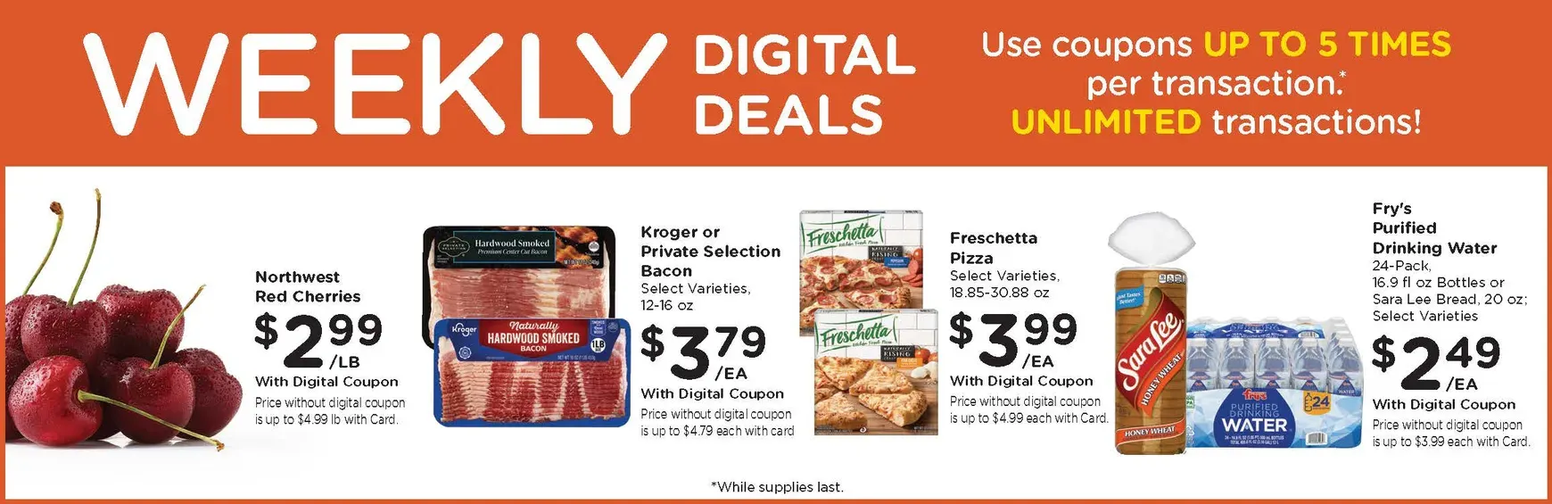 Weekly ad Current Fry's Food Stores leaflet valid from Wednesday 07/15/2026 to Tuesday 07/21/2026 from July 15 to July 21 2026 - Page 2