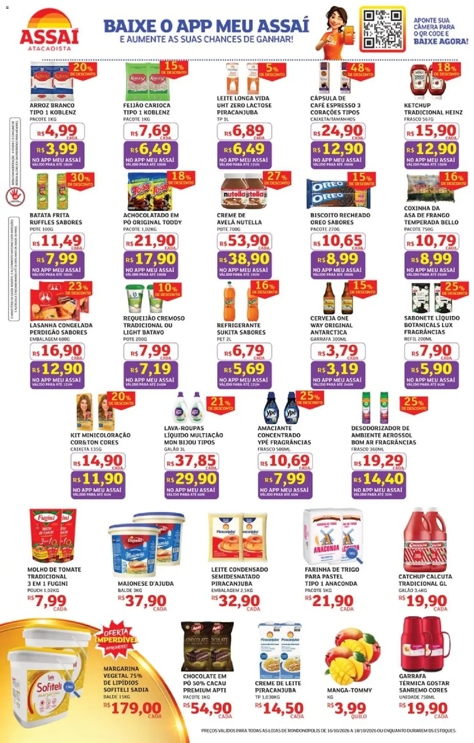 Encarte de Assaí Atacadista: Compras Grátis 16 de outubro até 18 de outubro 2026 - Pagina 2