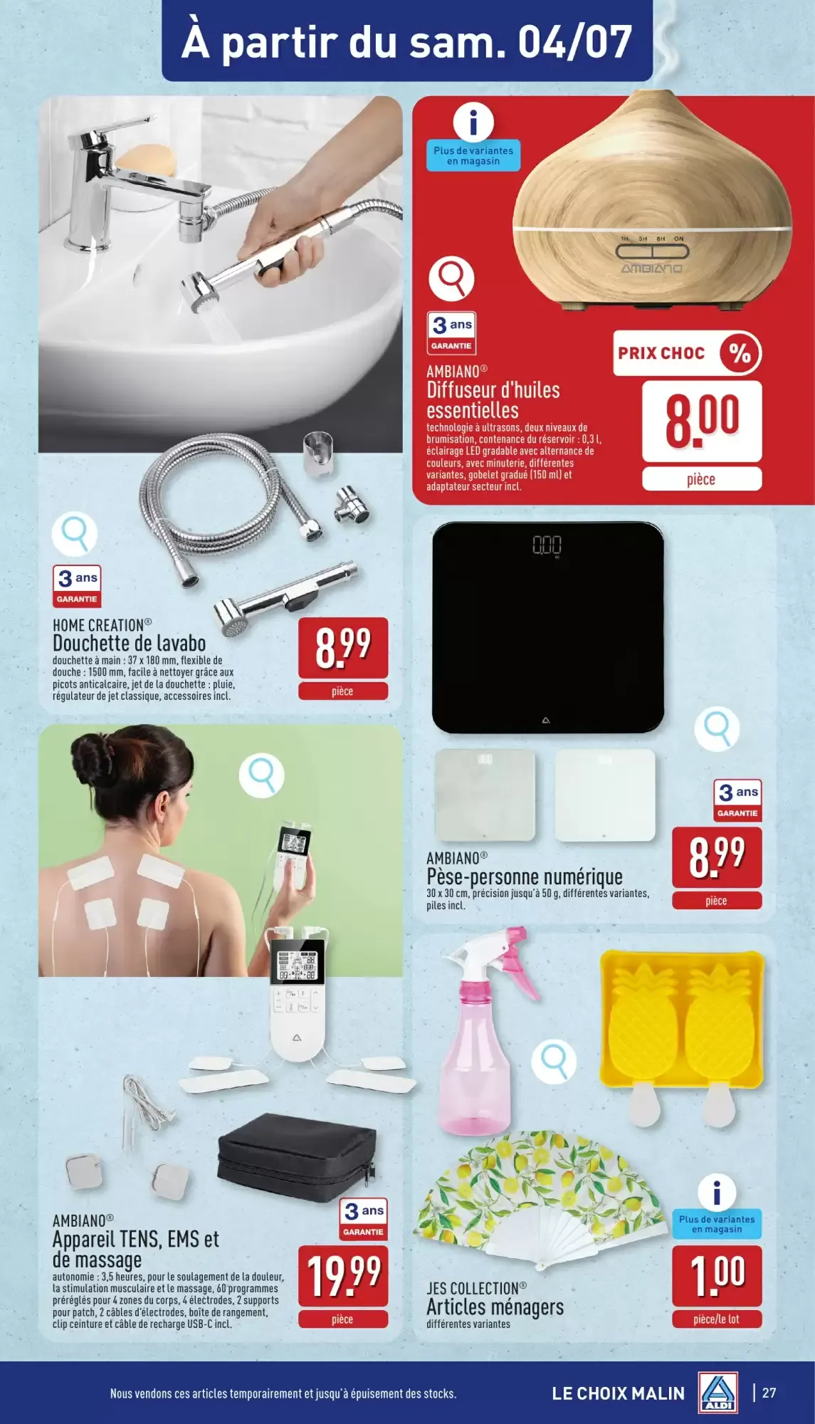 ALDI Dépliant week 27 van 29 juni tot 4 juli 2026 - folder pagina 27