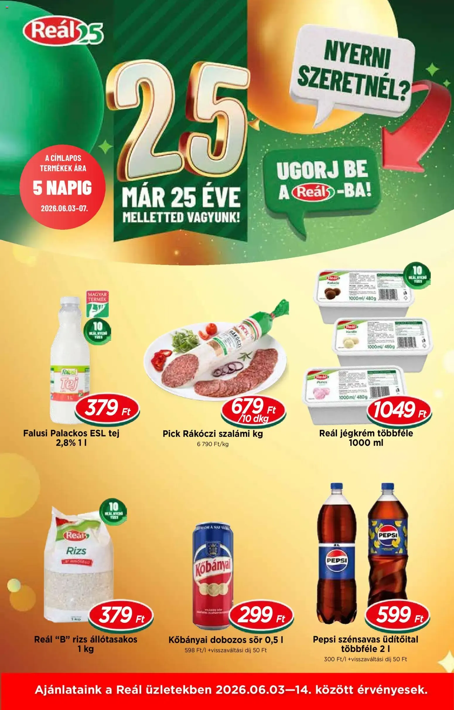 Katalógus Reál - ¡25 años contigo! Ofertas y promociones június 3.-tól június 14.-ig 2026. - Oldal 1