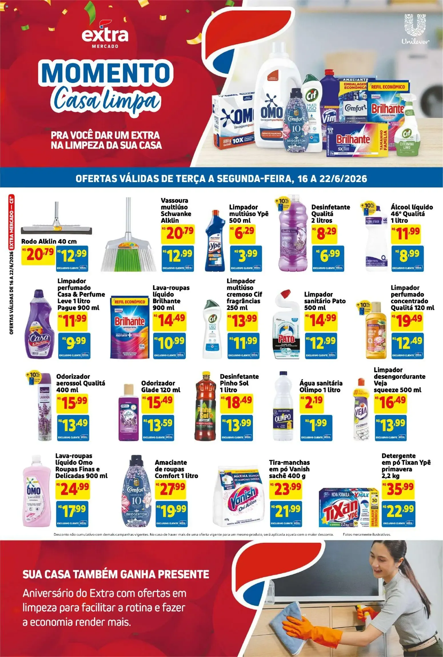 Encarte de Folheto Extra ofertas de Mercado Semanal de 16/06/2026 | Promoção 16 de junho até 22 de junho 2026 - Pagina 2