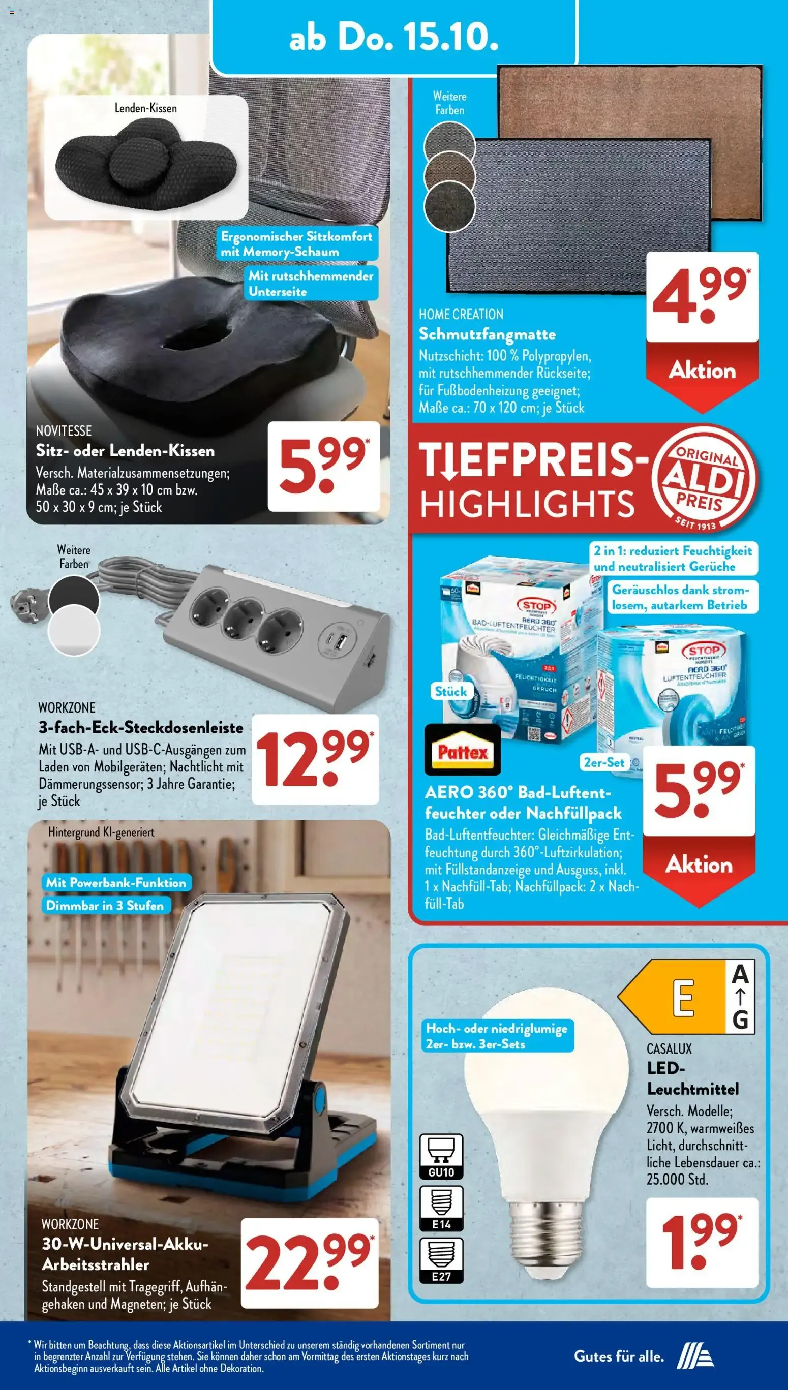 Aldi Süd TIEFPREIS-HIGHLIGHT von 12. Oktober bis 17. Oktober 2026 - Prospekt seite 9