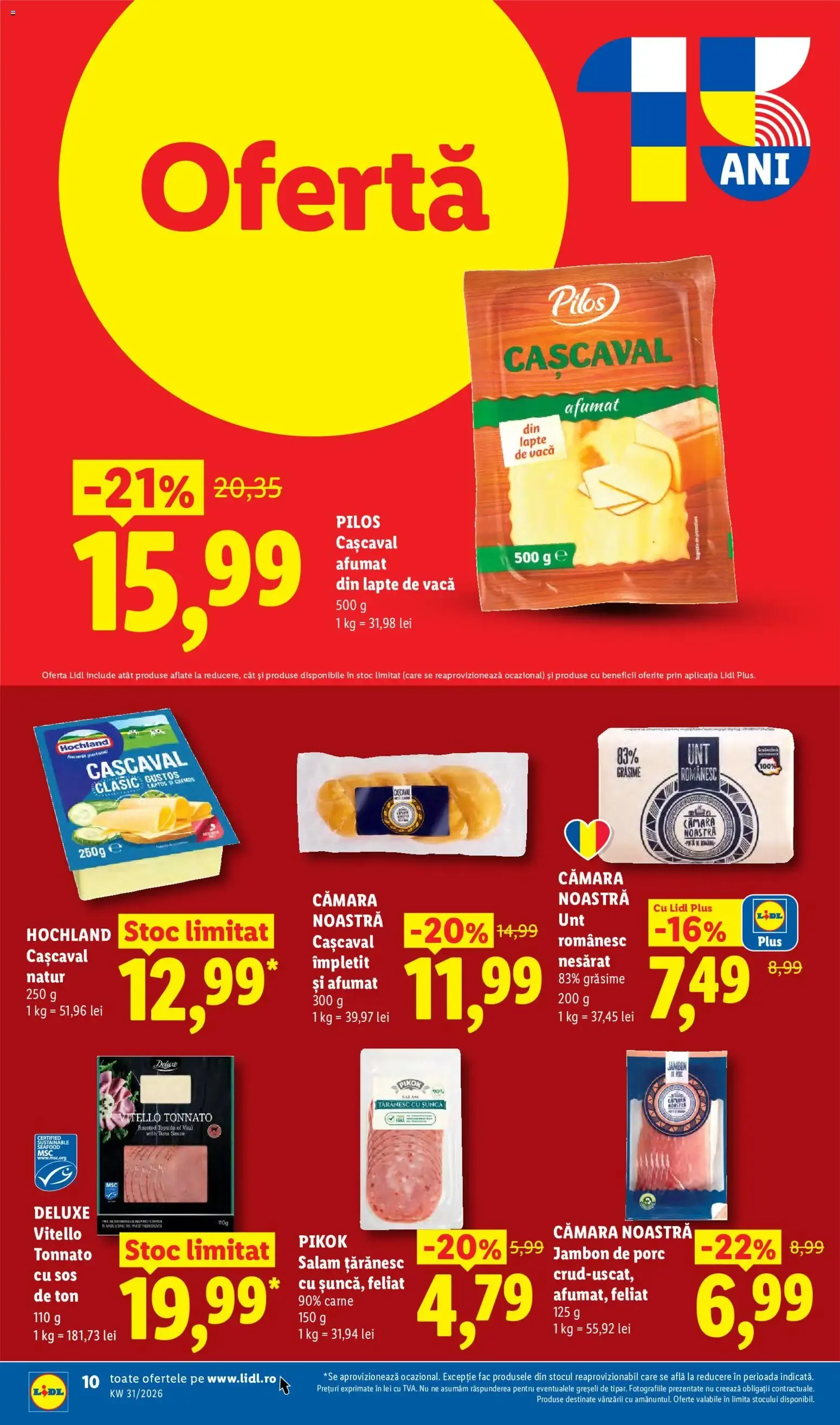Catalog Catalog LIDL 27.07.2026 - Oferta și Revista online de la 27 iulie până la 2 august 2026 - Revista Pagina 10
