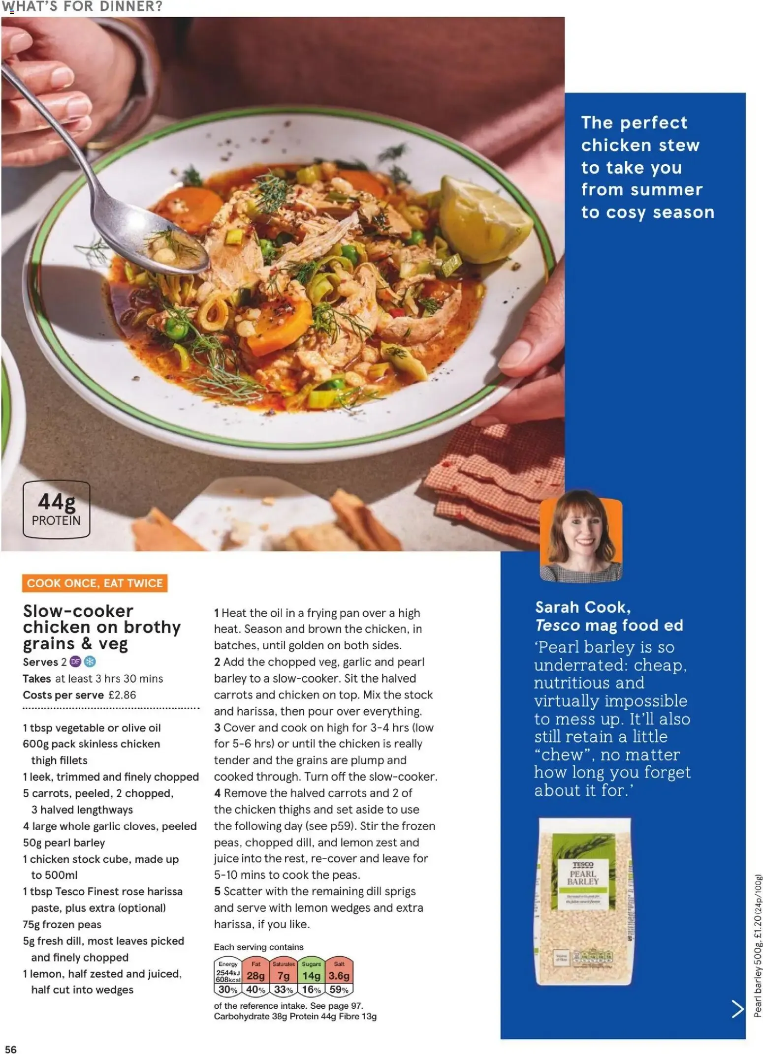 Tesco Magazine October 2026 (01/10/2026 - 31/10/2026) - Offers Online from 1 October to 31 October 2026 - Catalogue Page 56