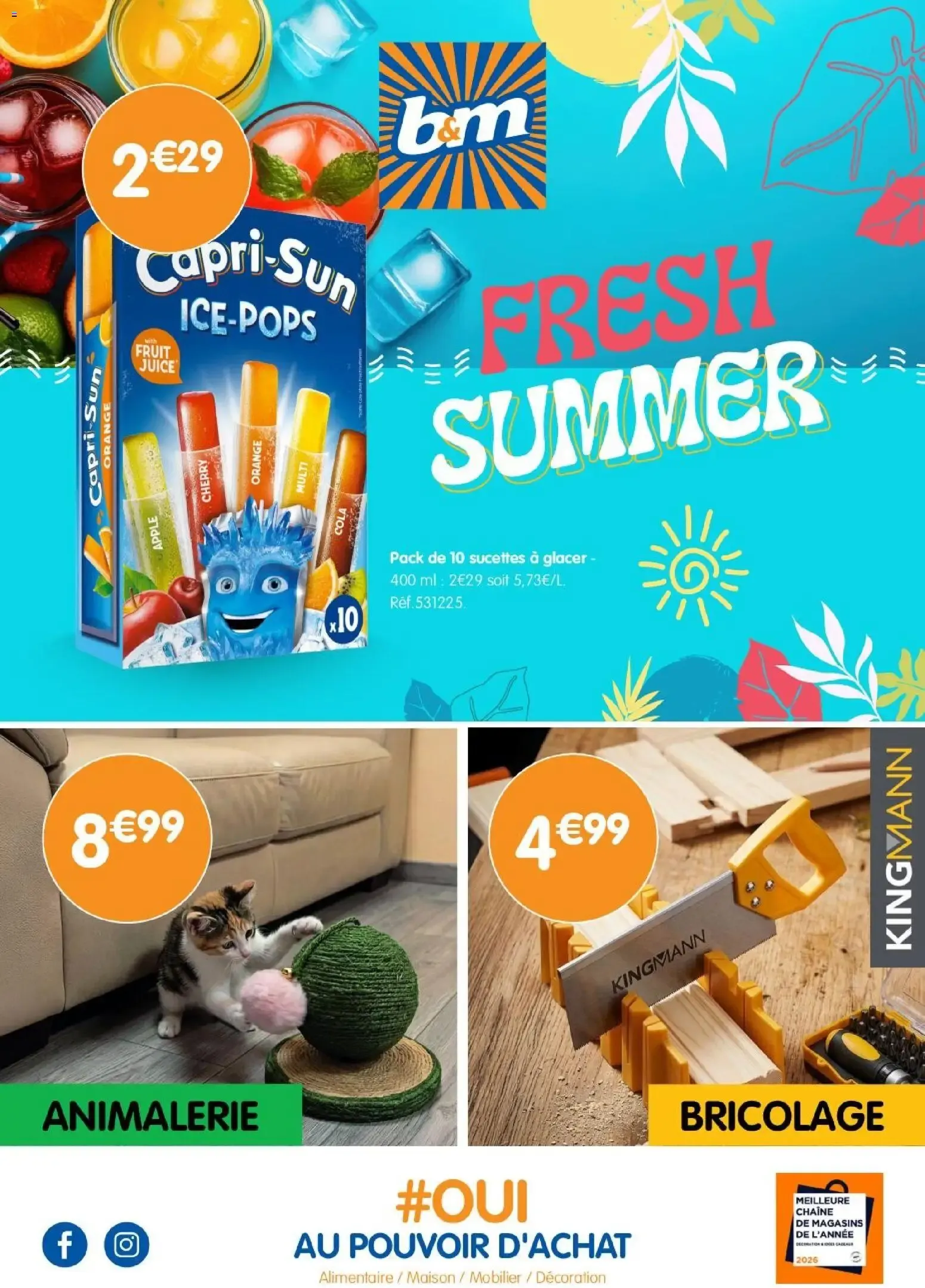 B&M catalogue à partir du 15/07/2026 - promo en ligne