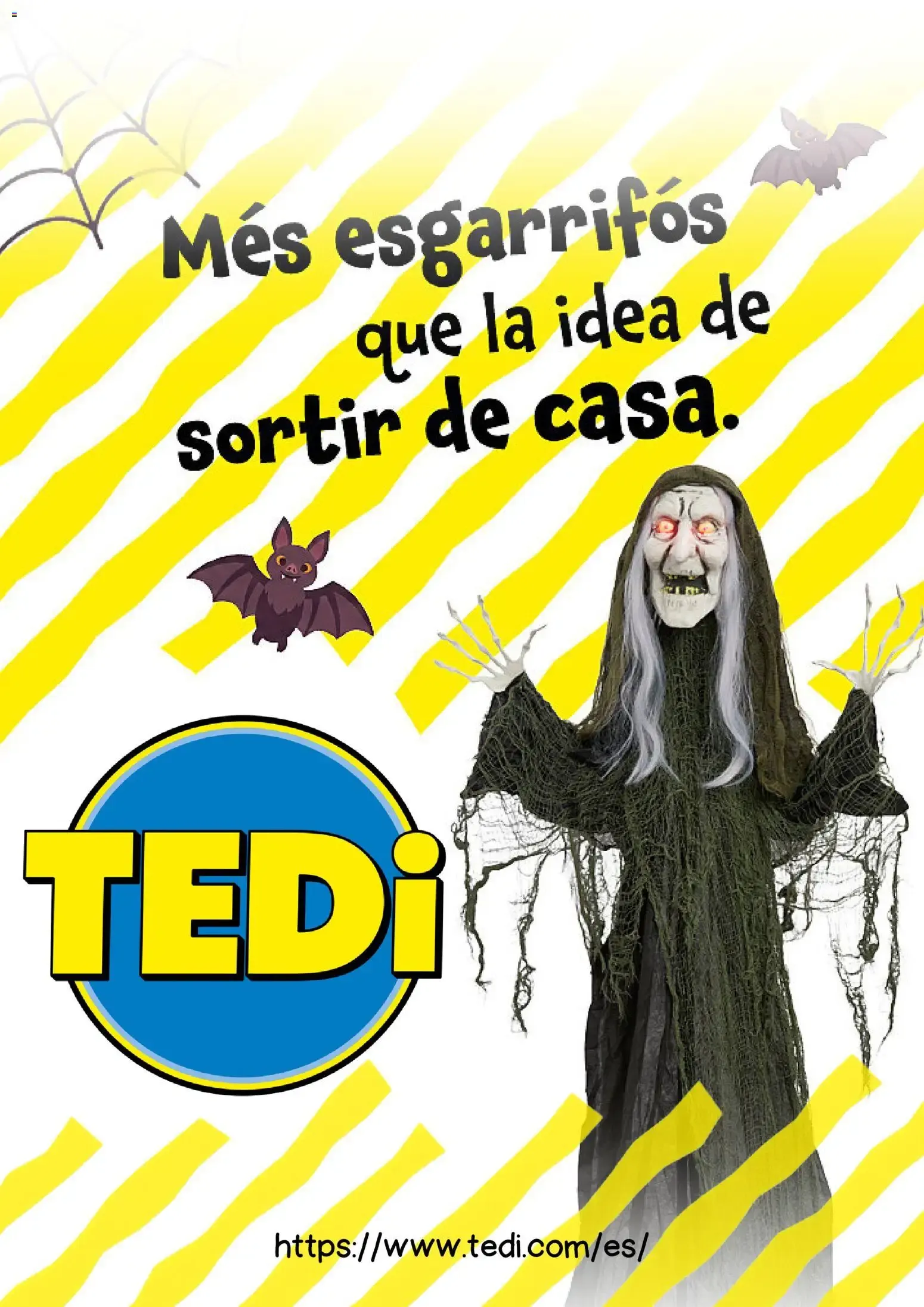 Catálogo de TEDi: Més esgarrifós que la idea de sortir de casa 4 de octubre al 4 de noviembre 2026 - Página 1