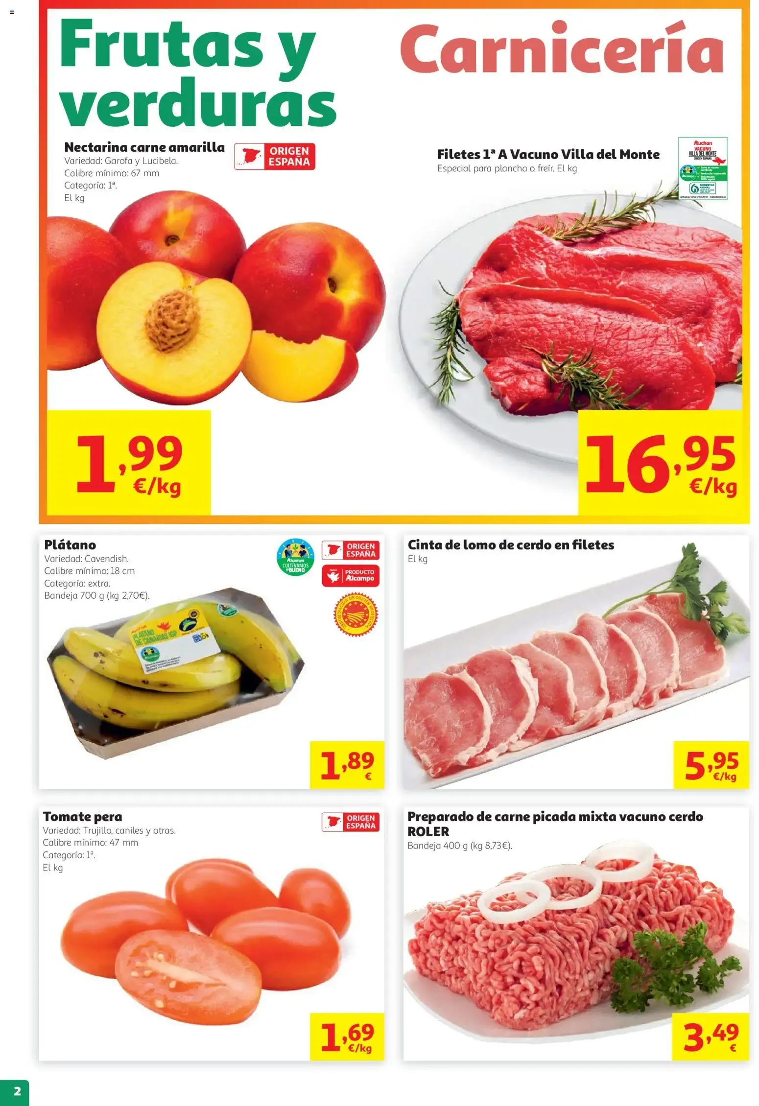 Catálogo de Alcampo Supermercado Nacional 27/08/2026 - 09/09/2026 27 de agosto al 9 de septiembre 2026 - Página 2