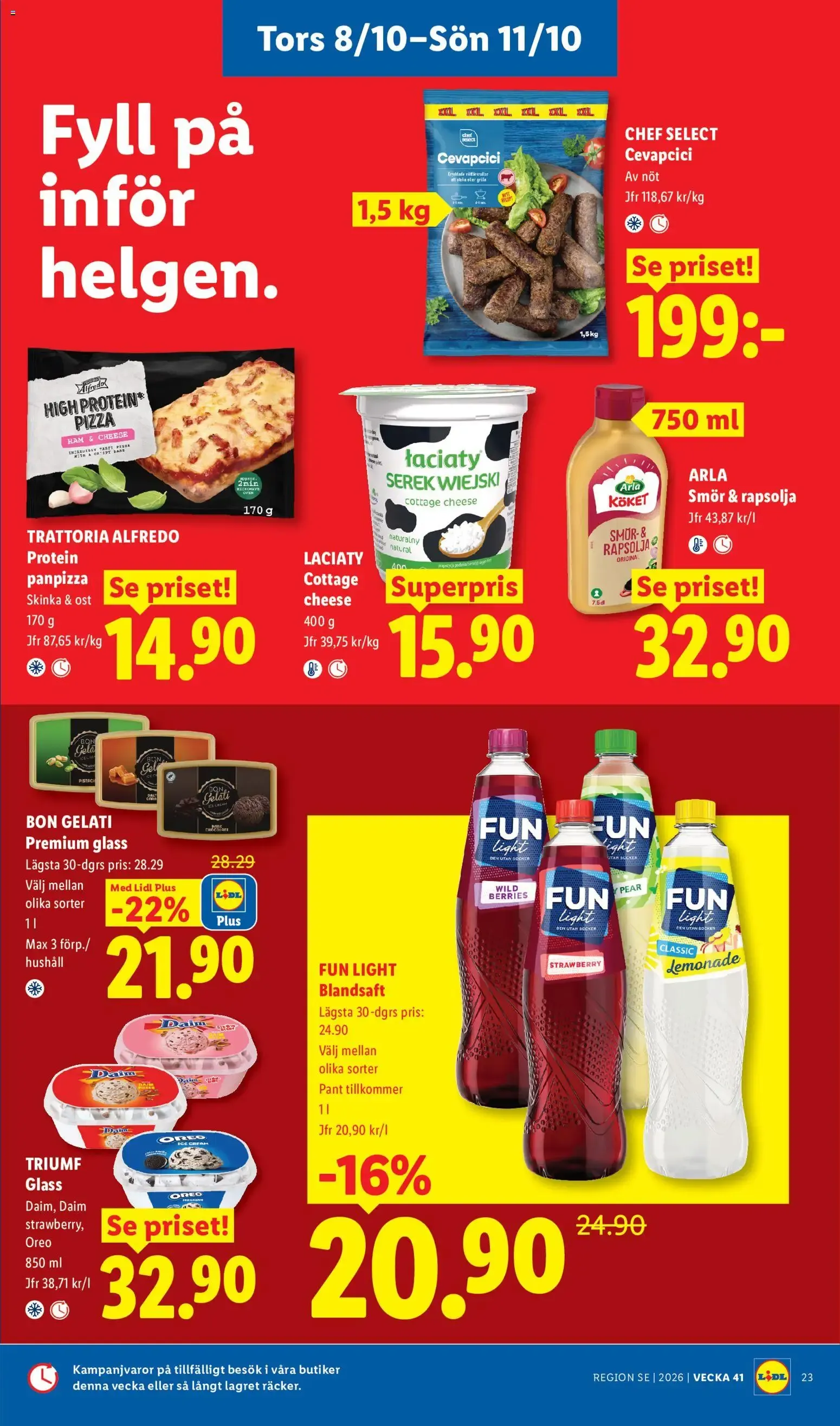 Lidl erbjudanden från 05/10/2026 - 11/10/2026 > Reklamblad nuvarande rabatter från 5 oktober till 11 oktober 2026 - Reklamblad sidor 28