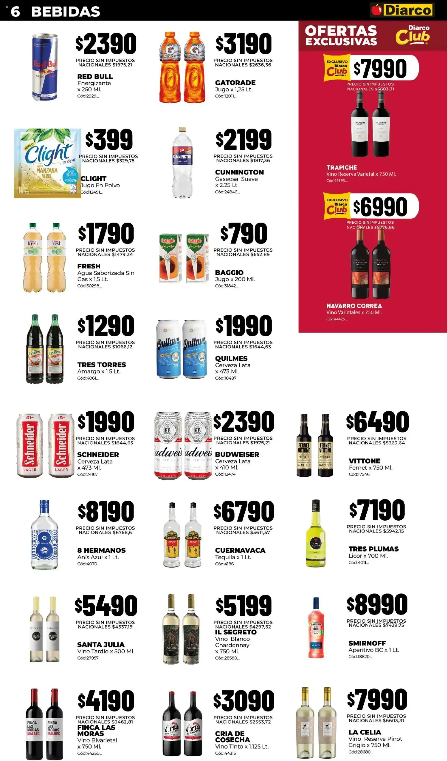 Ofertas de Diarco - Ofertas 3 de agosto al 7 de agosto 2026 - Página 6 del catálogo