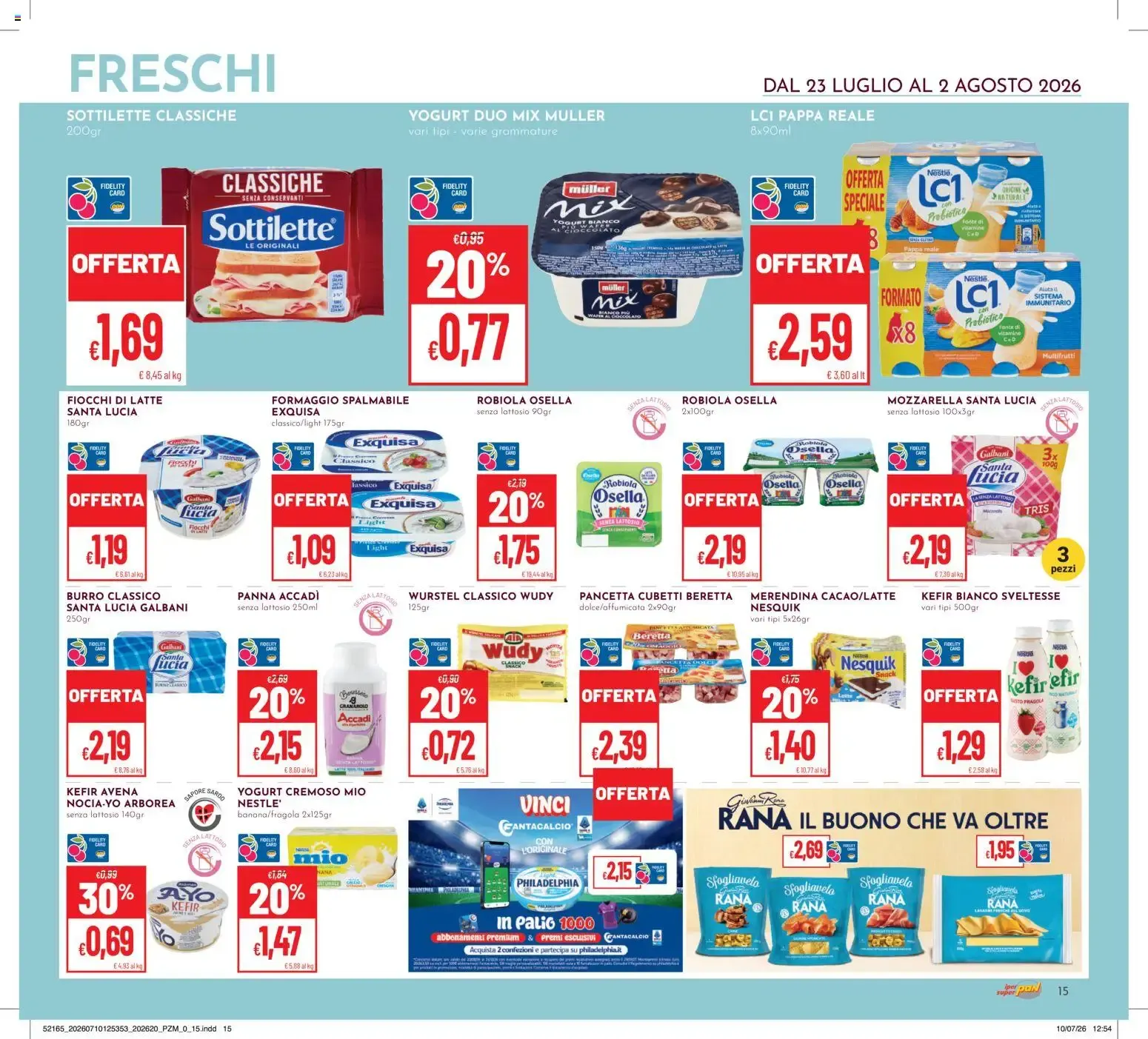 LA SARDEGNA DA GUSTARE da 23 luglio a 2 agosto di 2026 - Pagina del volantino 15