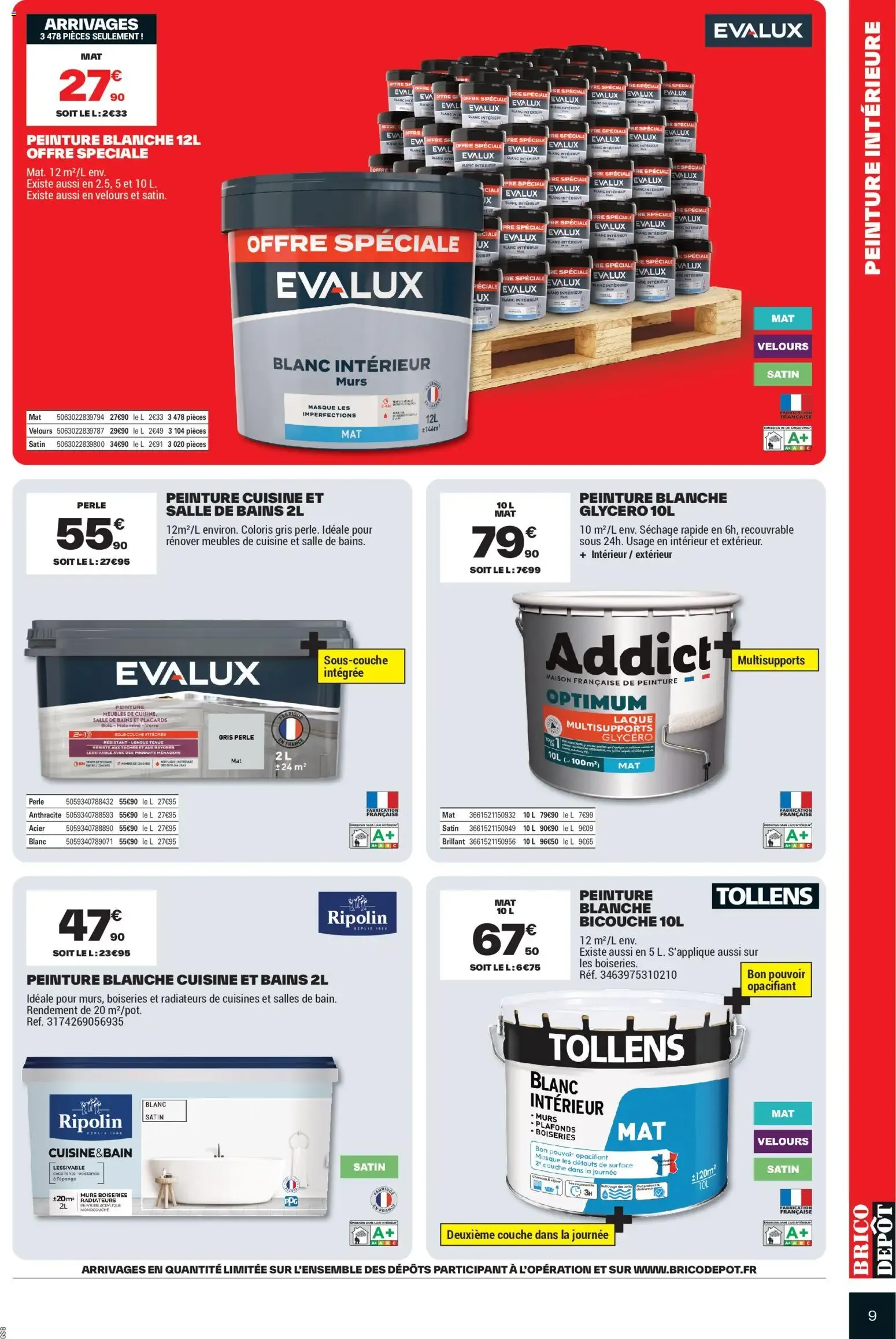 Brico Dépôt - Prix dépôt spécial cuisines à partir du 02/10/2026 - promo en ligne du 2 octobre au 15 octobre 2026 - Catalogue page 9